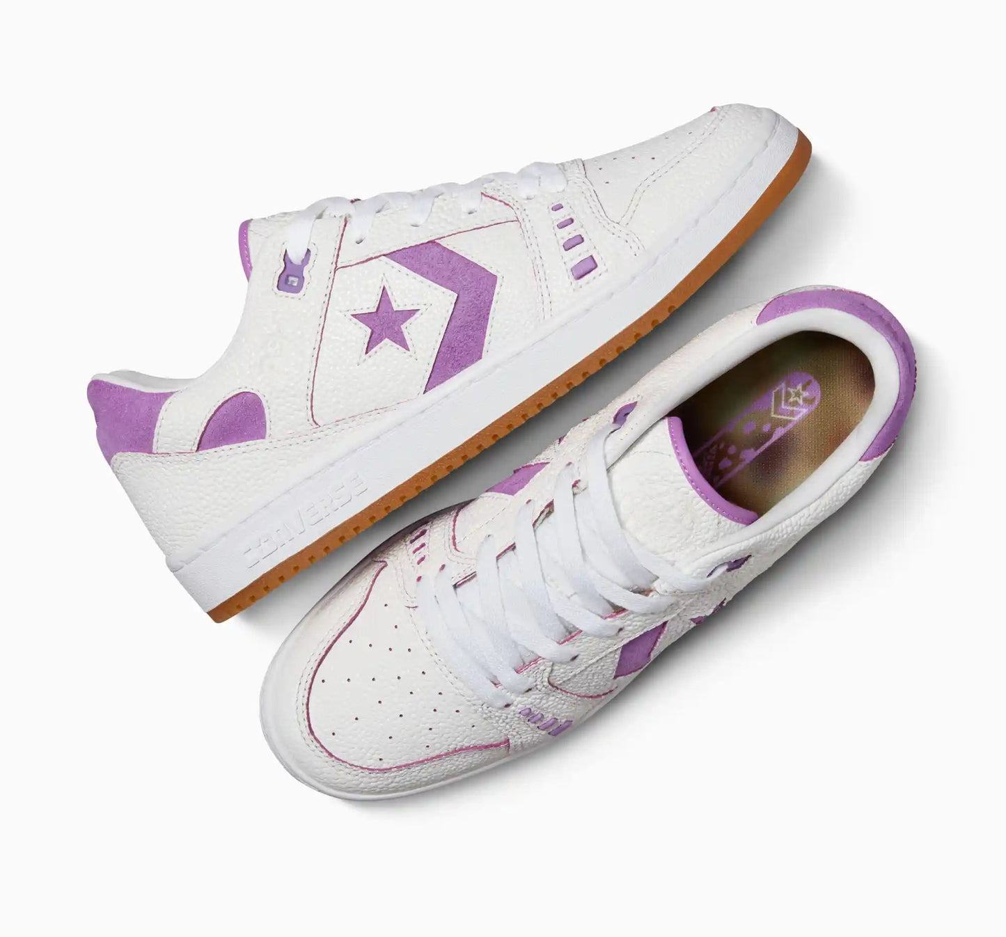 Converse AS - 1 Pro Ox, white/fuchsia glow/white - Tiki Room Skateboards - 3