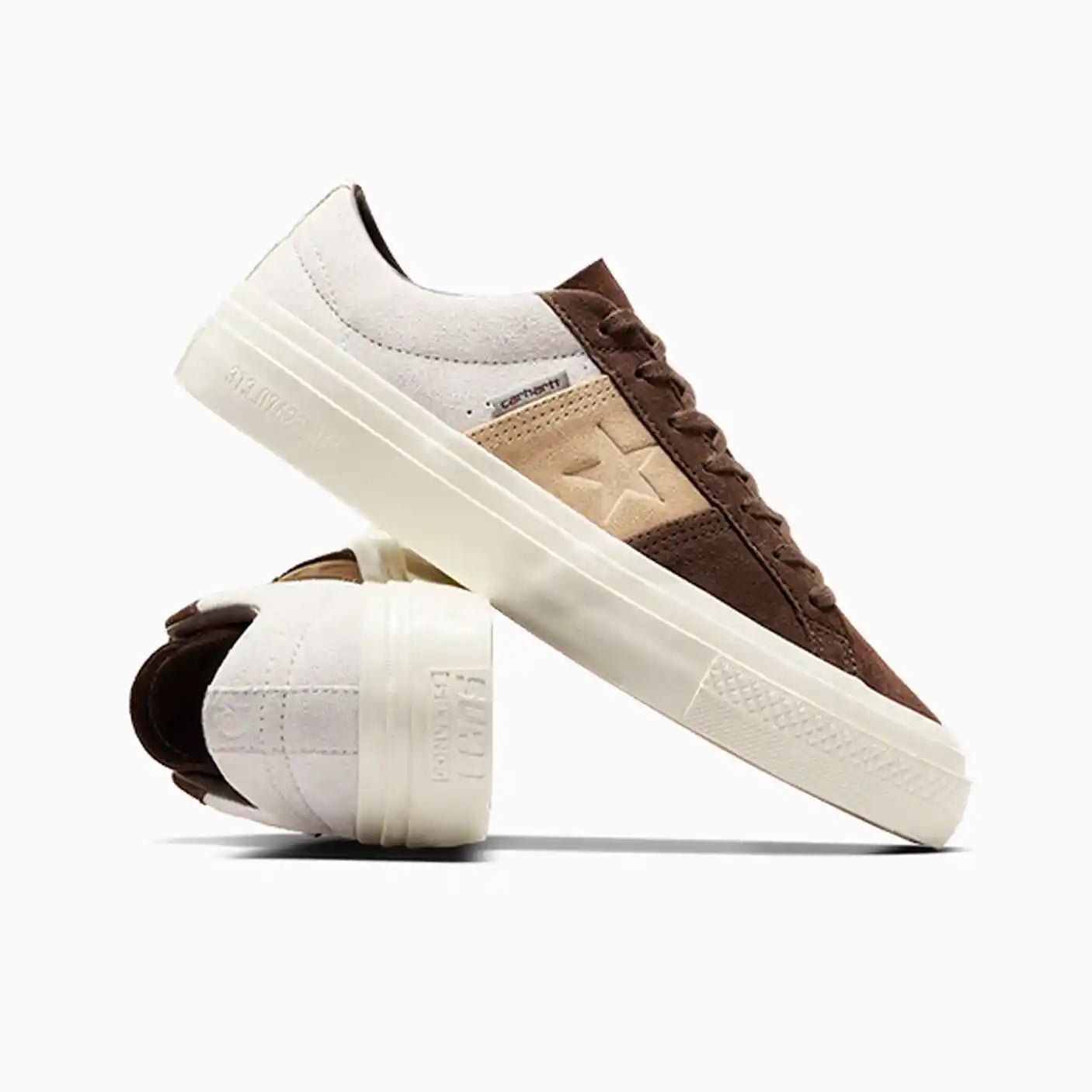 Converse One Star Academy Pro Ox (Carhartt WIP), dark earth/starfish/egret - Tiki Room Skateboards - 2