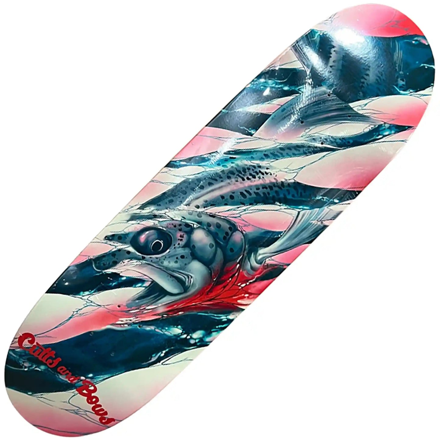 Cutts & Bows Cosmic Cutty Egg Deck (9.0") - Tiki Room Skateboards - 1