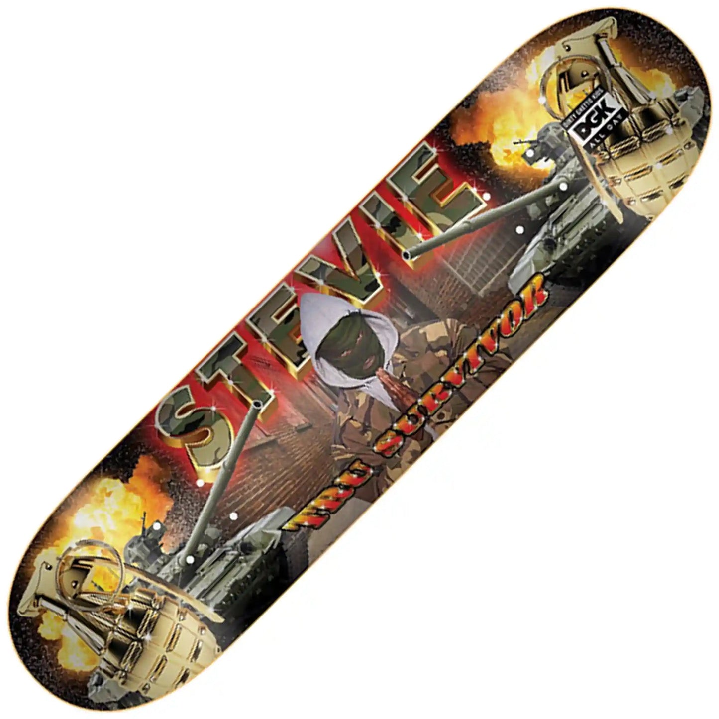 DGK Ghetto Fab Williams Deck (8.1") - Tiki Room Skateboards - 1