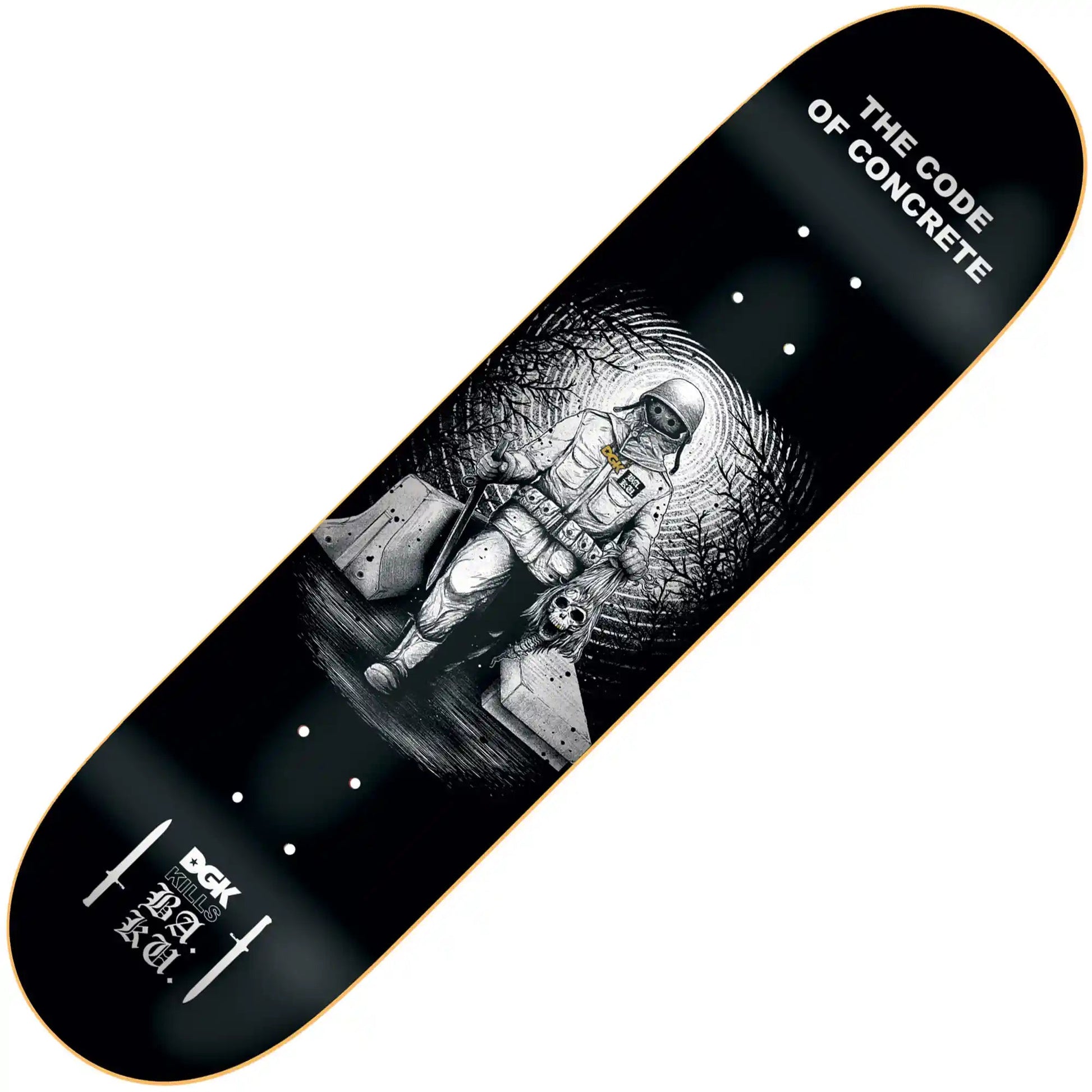 DGK X BA.KU. Deck (8.5") - Tiki Room Skateboards - 1