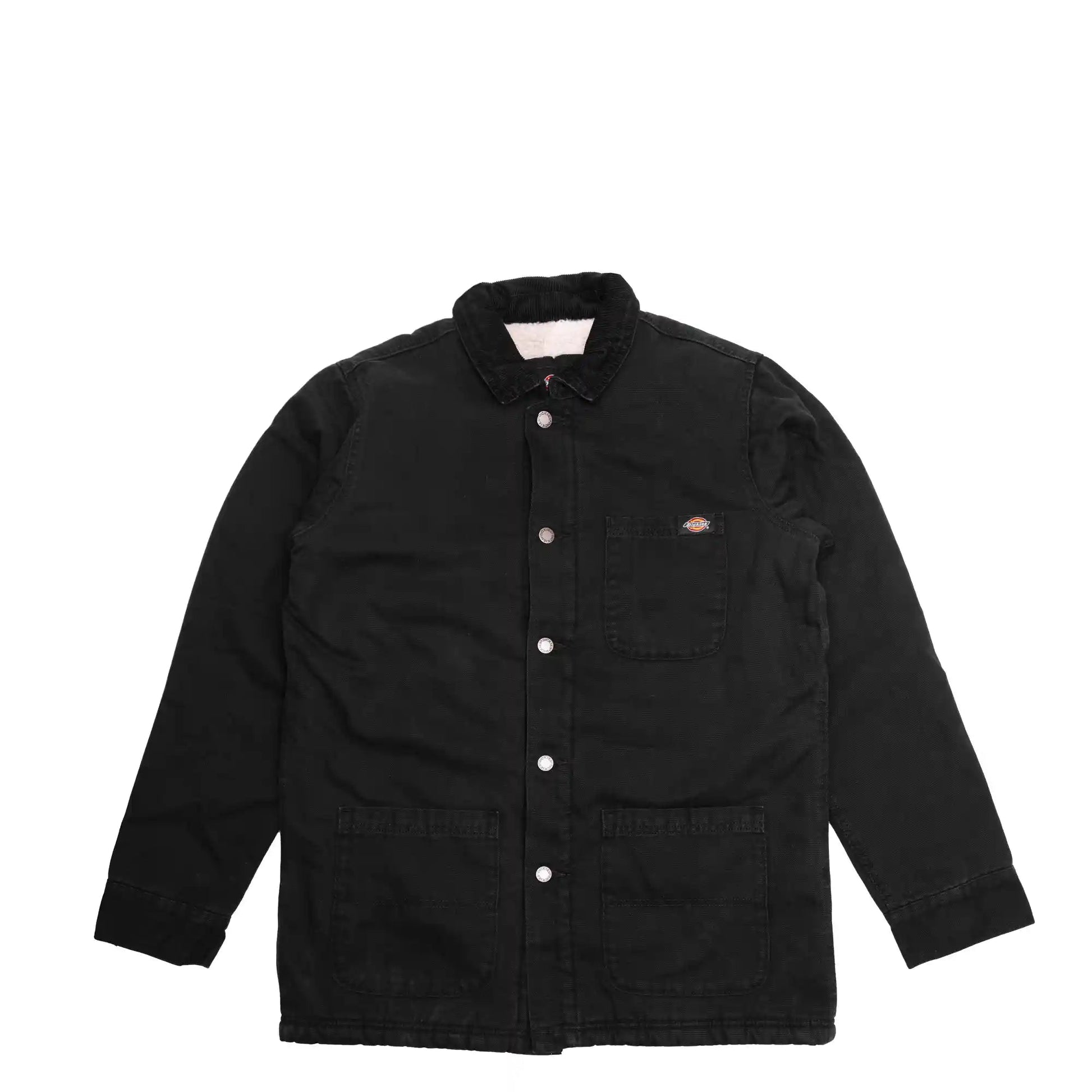 Dickies Duck Chore Jacket, stonewashed black - Tiki Room Skateboards - 1