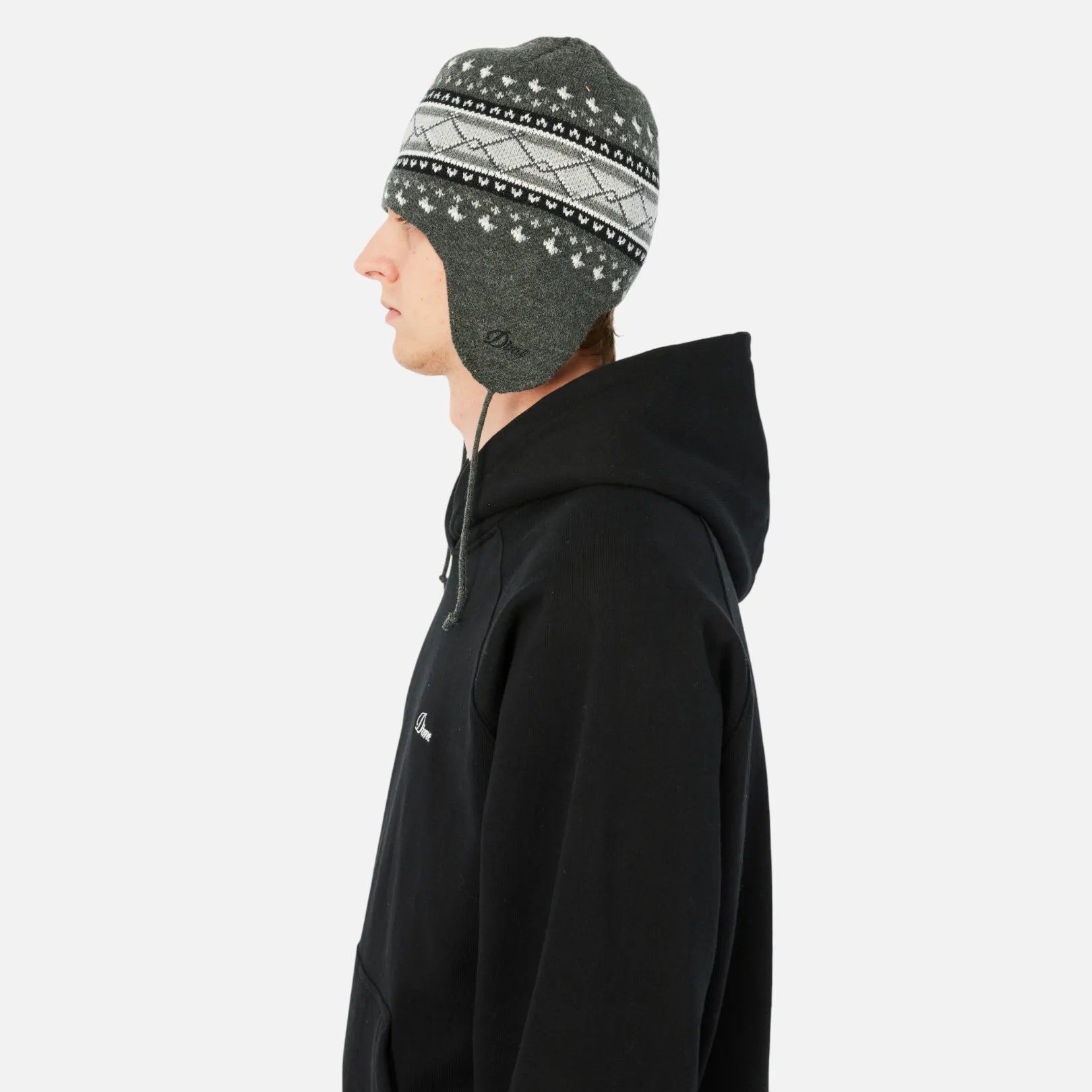 Dime Alpine Beanie, charcoal - Tiki Room Skateboards - 5