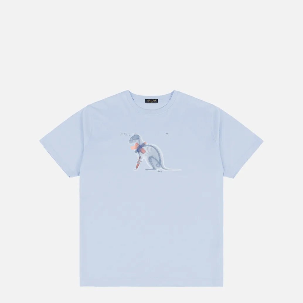 Dime Ammo T-Shirt, clean blue - Tiki Room Skateboards - 1