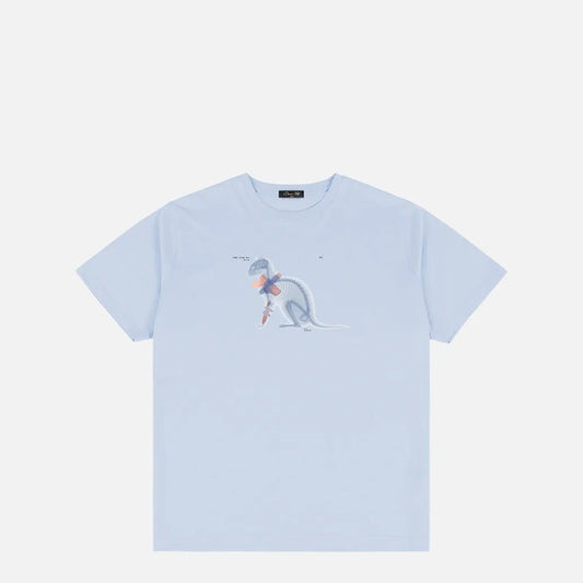 Dime Ammo T-Shirt, clean blue - Tiki Room Skateboards - 1