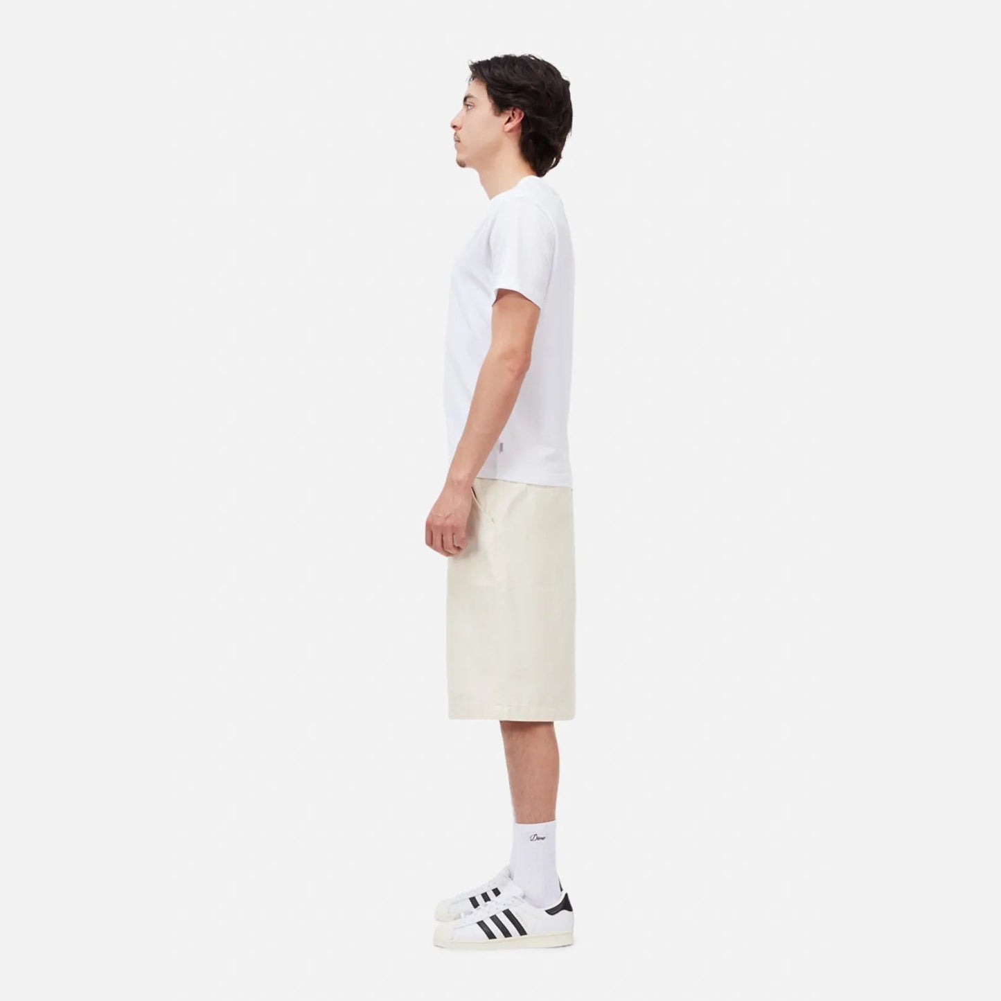 Dime Baggy Chino Shorts, beige - Tiki Room Skateboards - 3