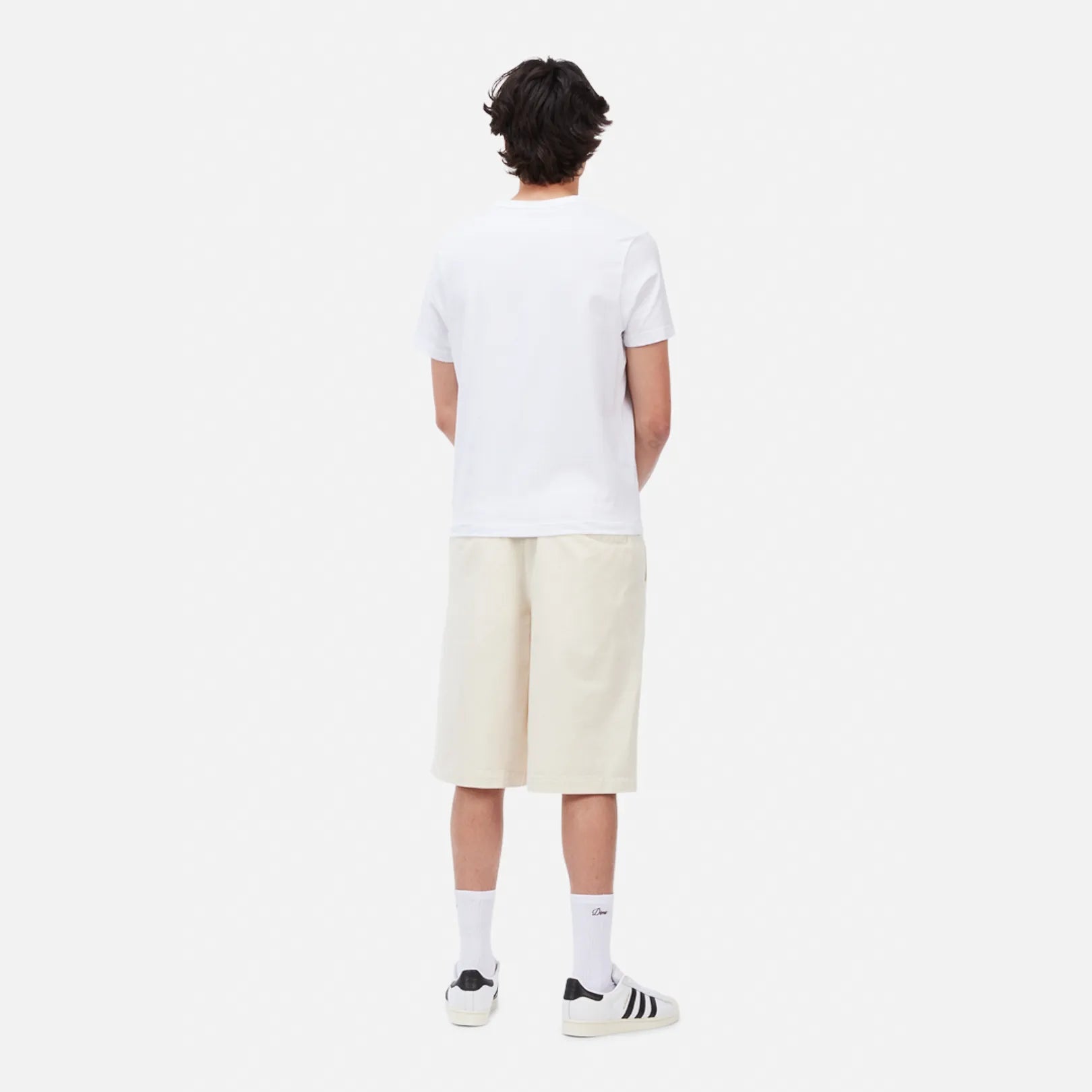 Dime Baggy Chino Shorts, beige - Tiki Room Skateboards - 4