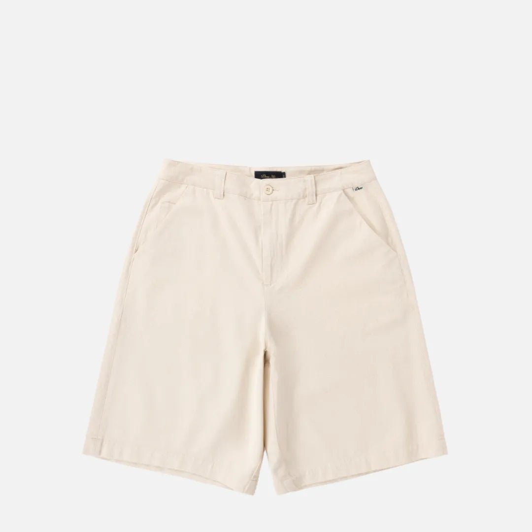 Dime Baggy Chino Shorts, beige - Tiki Room Skateboards - 1