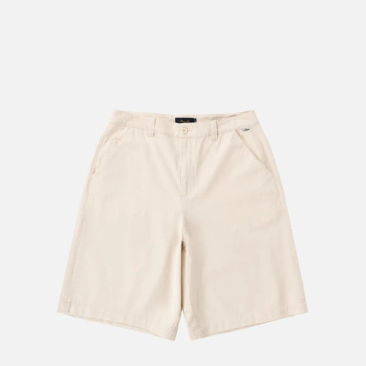 Dime Baggy Chino Shorts, beige - Tiki Room Skateboards - 1