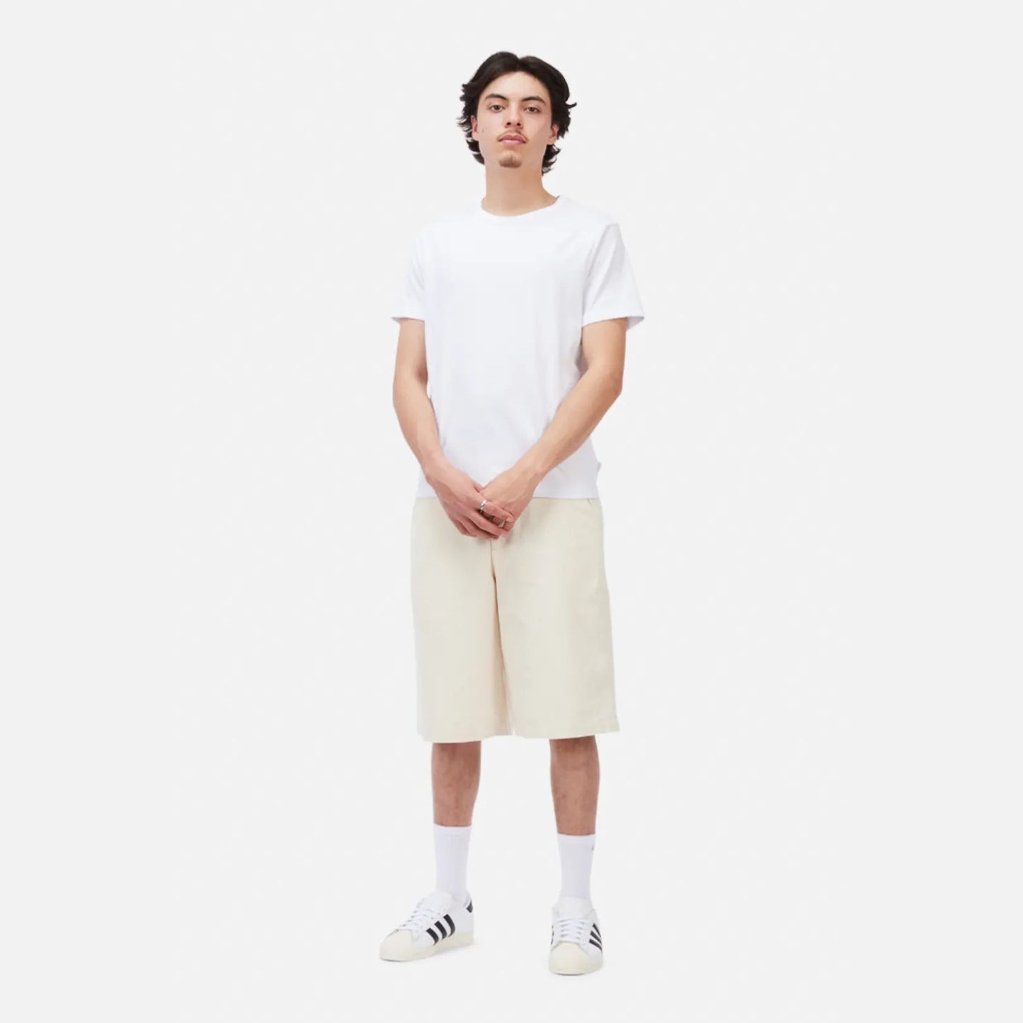 Dime Baggy Chino Shorts, beige - Tiki Room Skateboards - 2