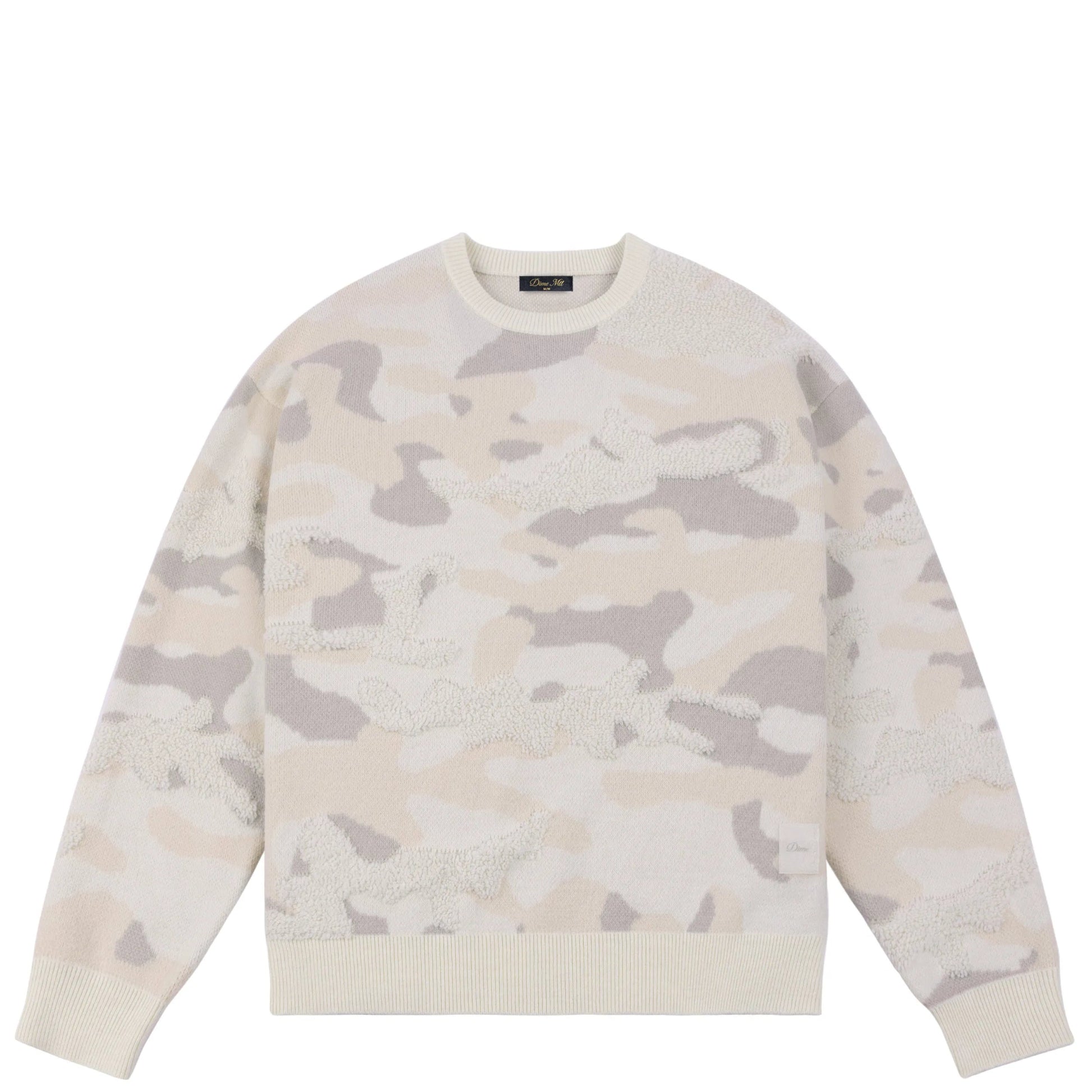 Dime Camo Chenille Knit, arctic - Tiki Room Skateboards - 2
