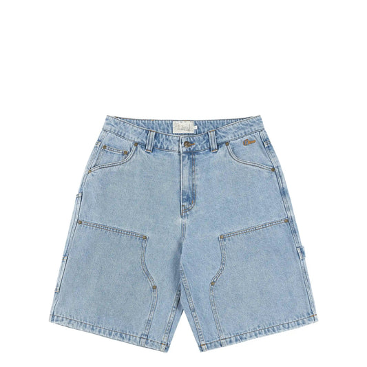 Dime Carpenter Denim Shorts, blue washed - Tiki Room Skateboards - 1