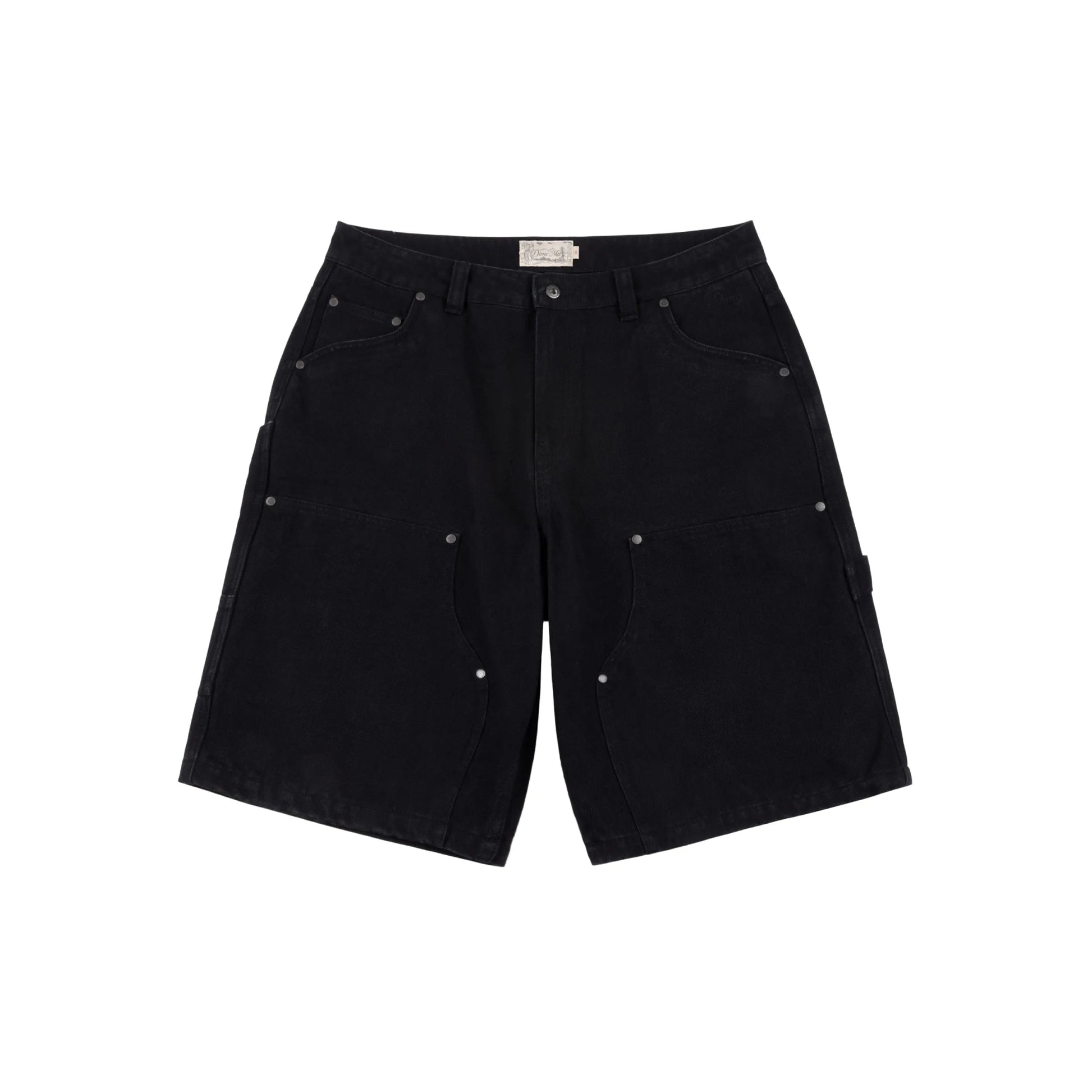Dime Carpenter Denim Shorts, jet black - Tiki Room Skateboards - 2