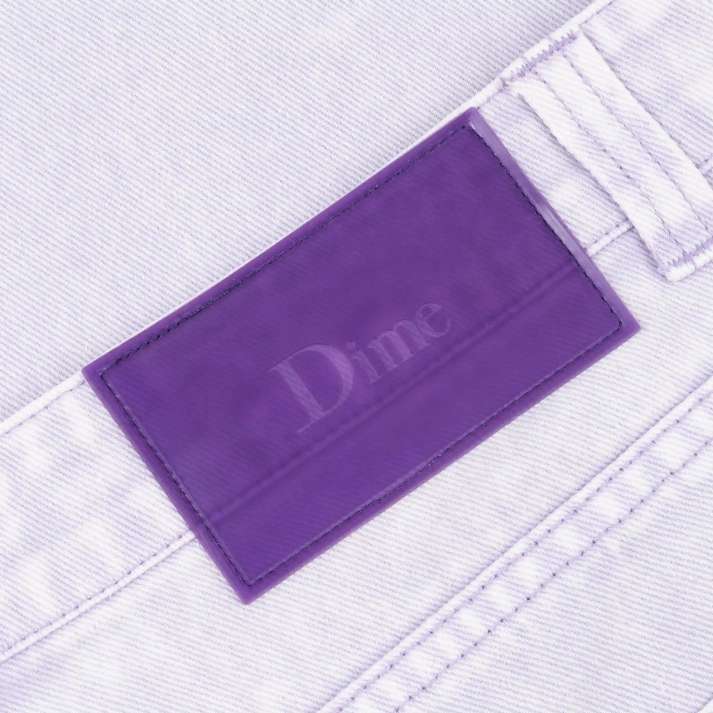 Dime Classic Baggy Denim Pants, stone lilac - Tiki Room Skateboards - 4