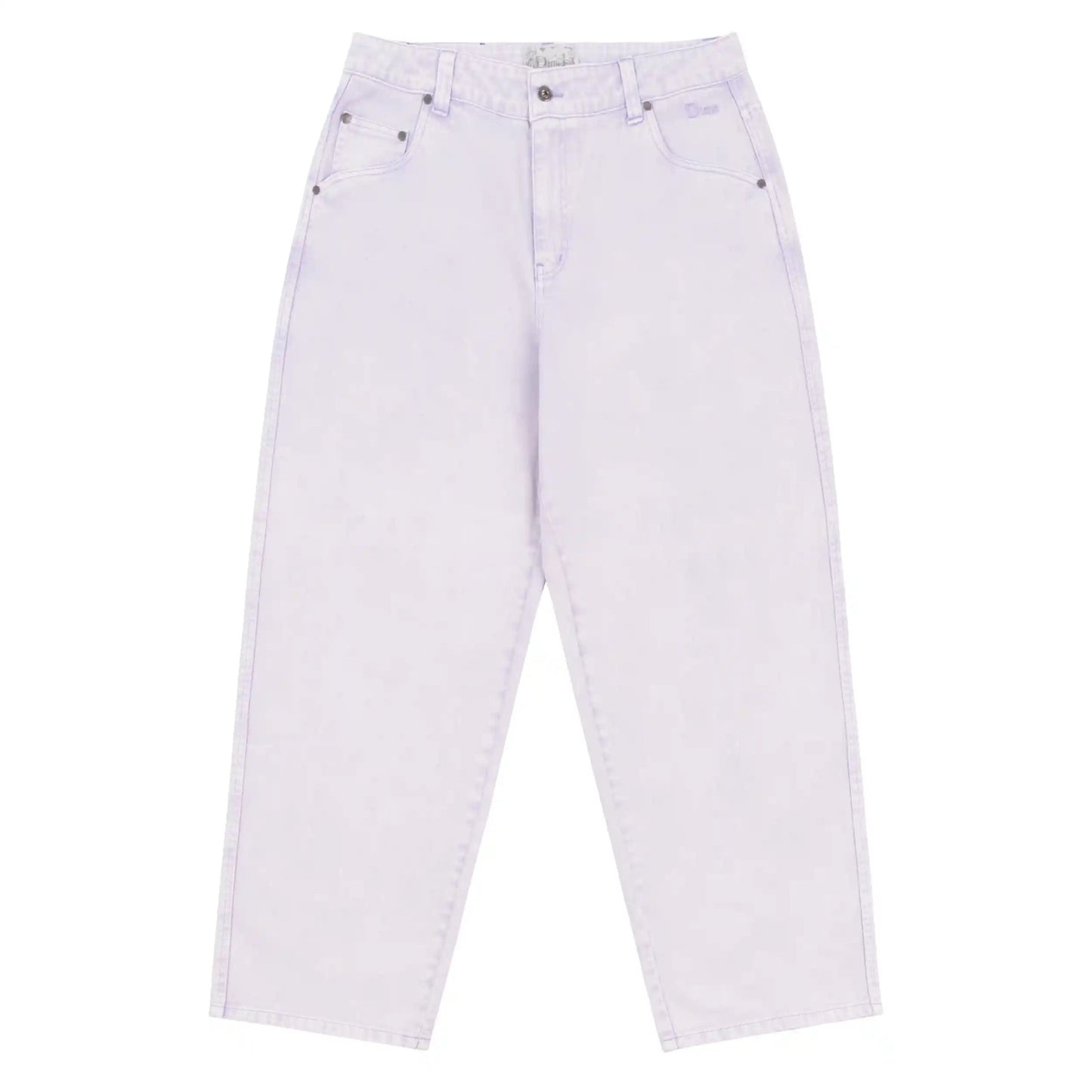 Dime Classic Baggy Denim Pants, stone lilac - Tiki Room Skateboards - 1