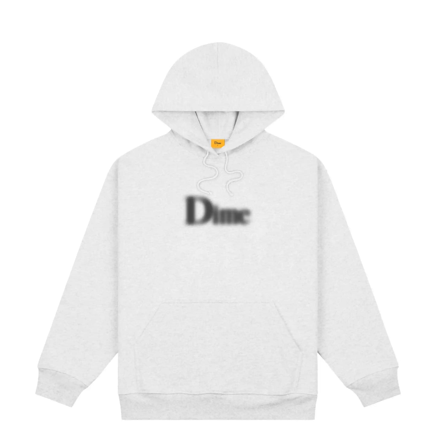 Dime Classic Blurry Hoodie, ash - Tiki Room Skateboards - 1