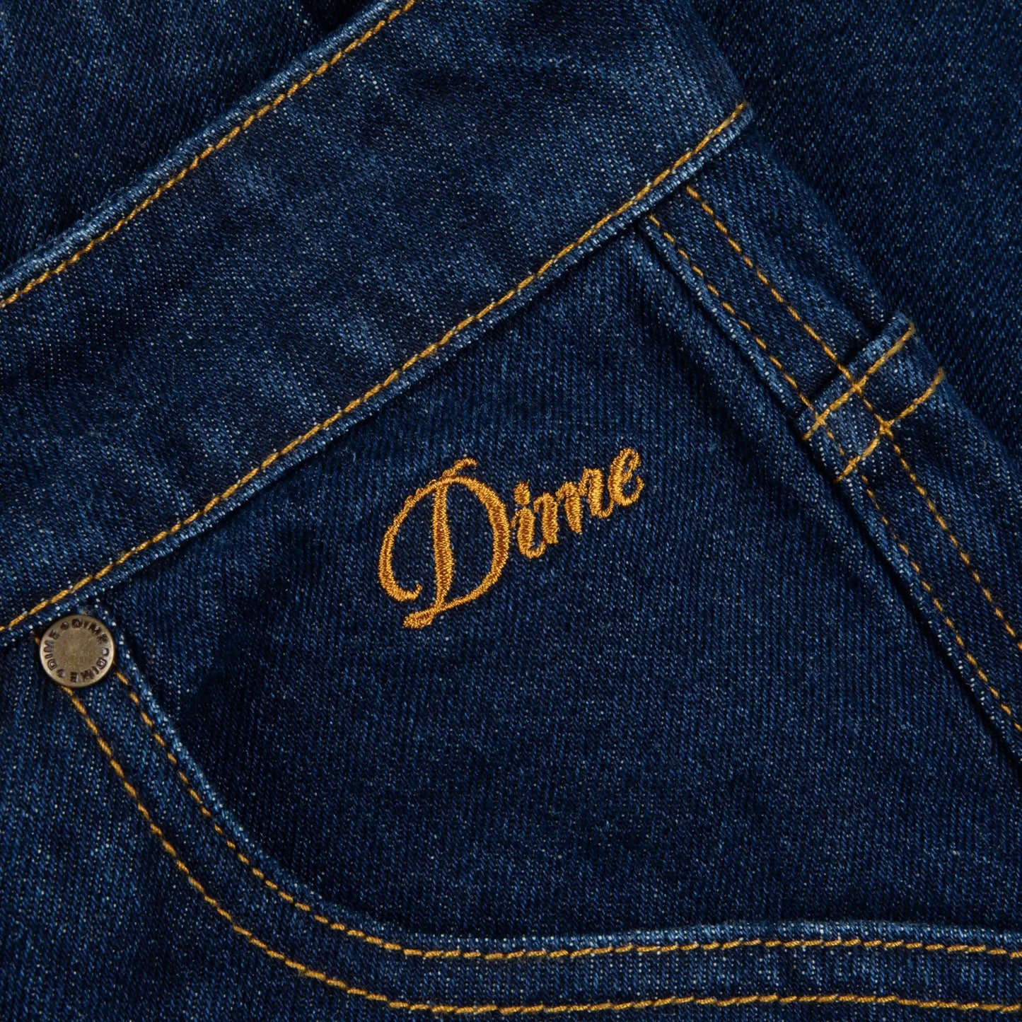 Dime Classic Denim Shorts, indigo - Tiki Room Skateboards - 4