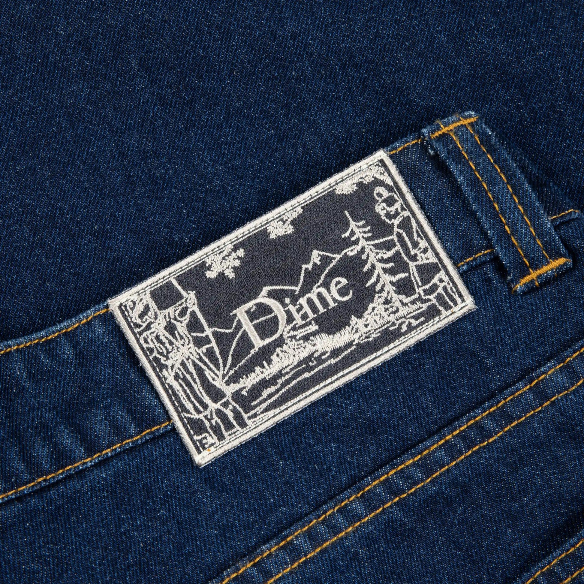 Dime Classic Denim Shorts, indigo - Tiki Room Skateboards - 5