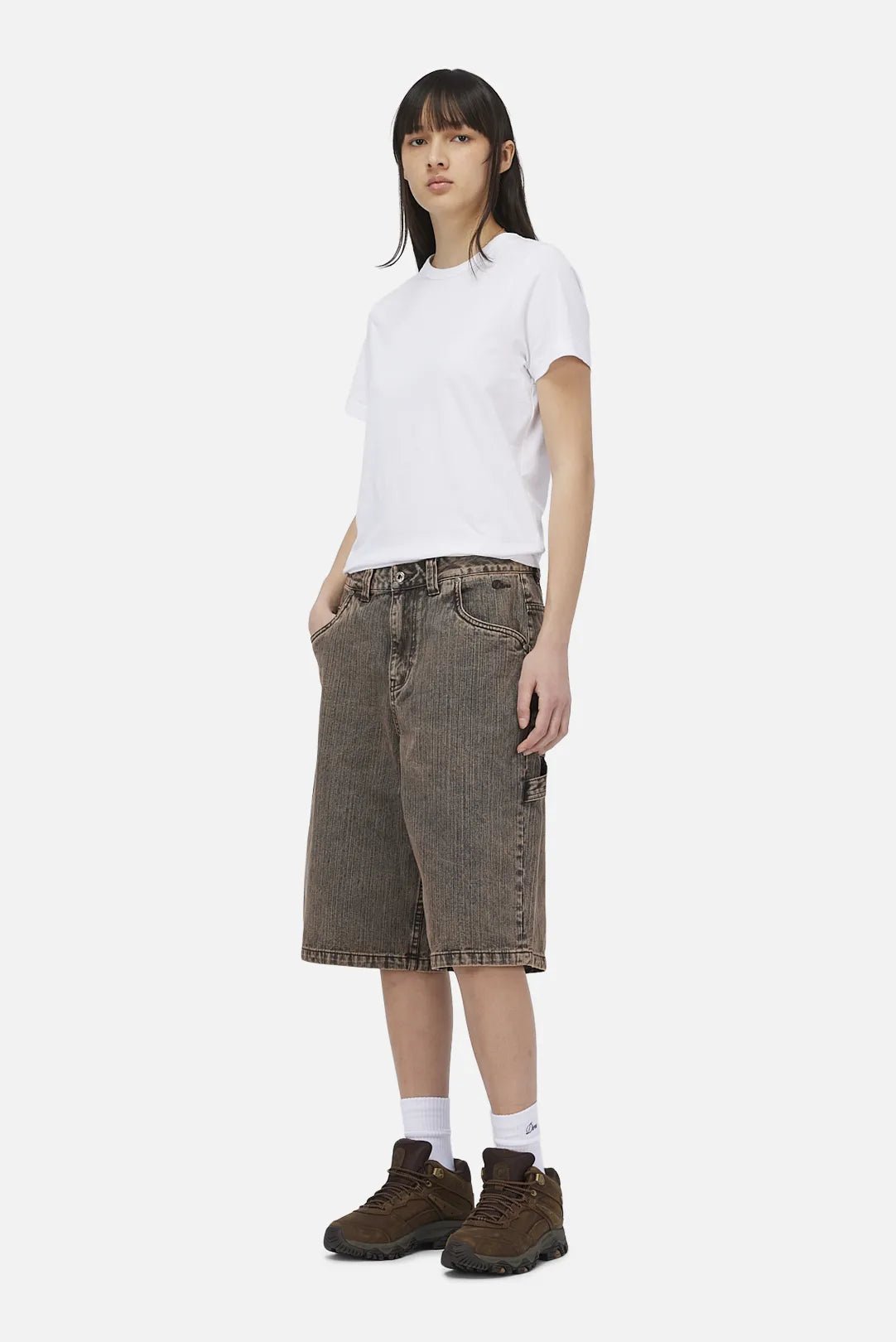 Dime Classic Denim Shorts, premium brown - Tiki Room Skateboards - 2