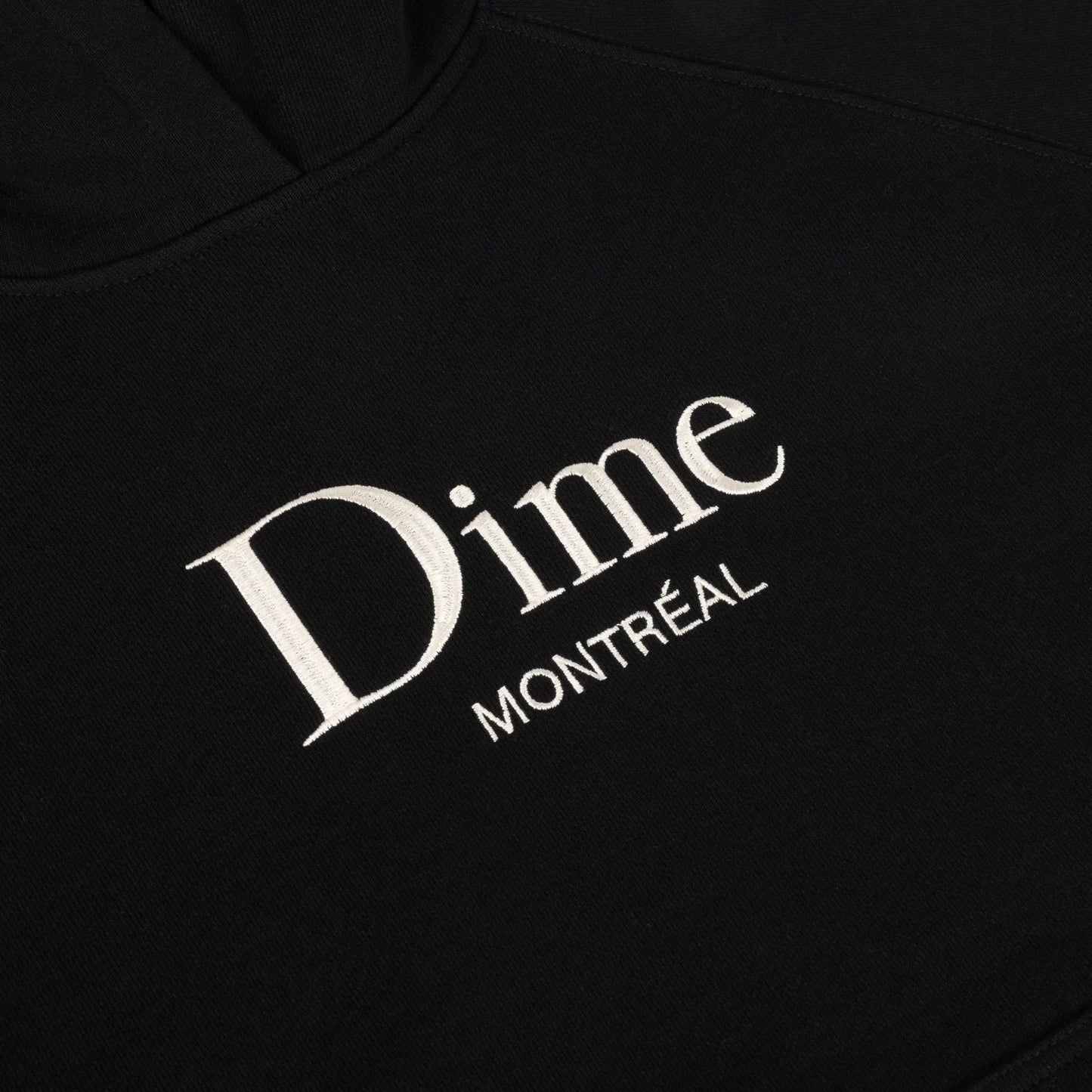 Dime Classic Dime Mtl Hoodie, black - Tiki Room Skateboards - 2