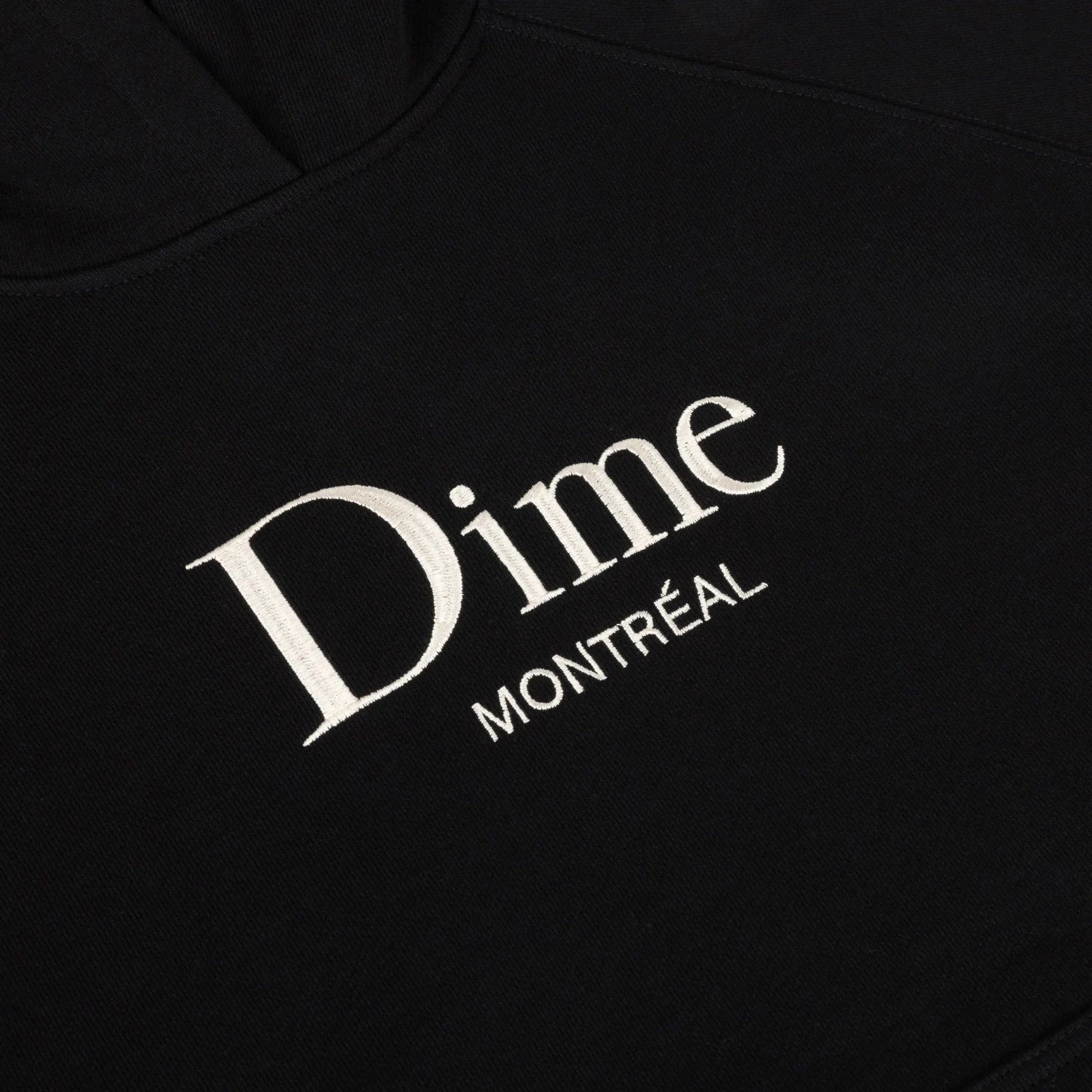 Dime Classic Dime Mtl Hoodie, black - Tiki Room Skateboards - 2