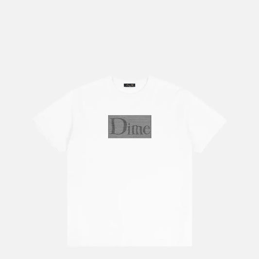 Dime Classic Don't Look T-Shirt, white - Tiki Room Skateboards - 1