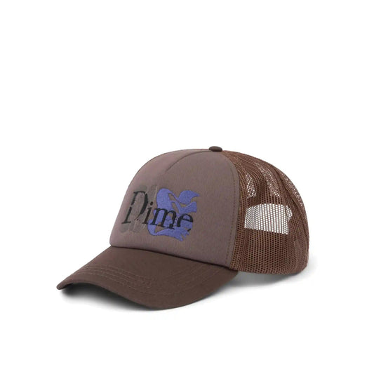 Dime Classic Duo Trucker Cap, brown