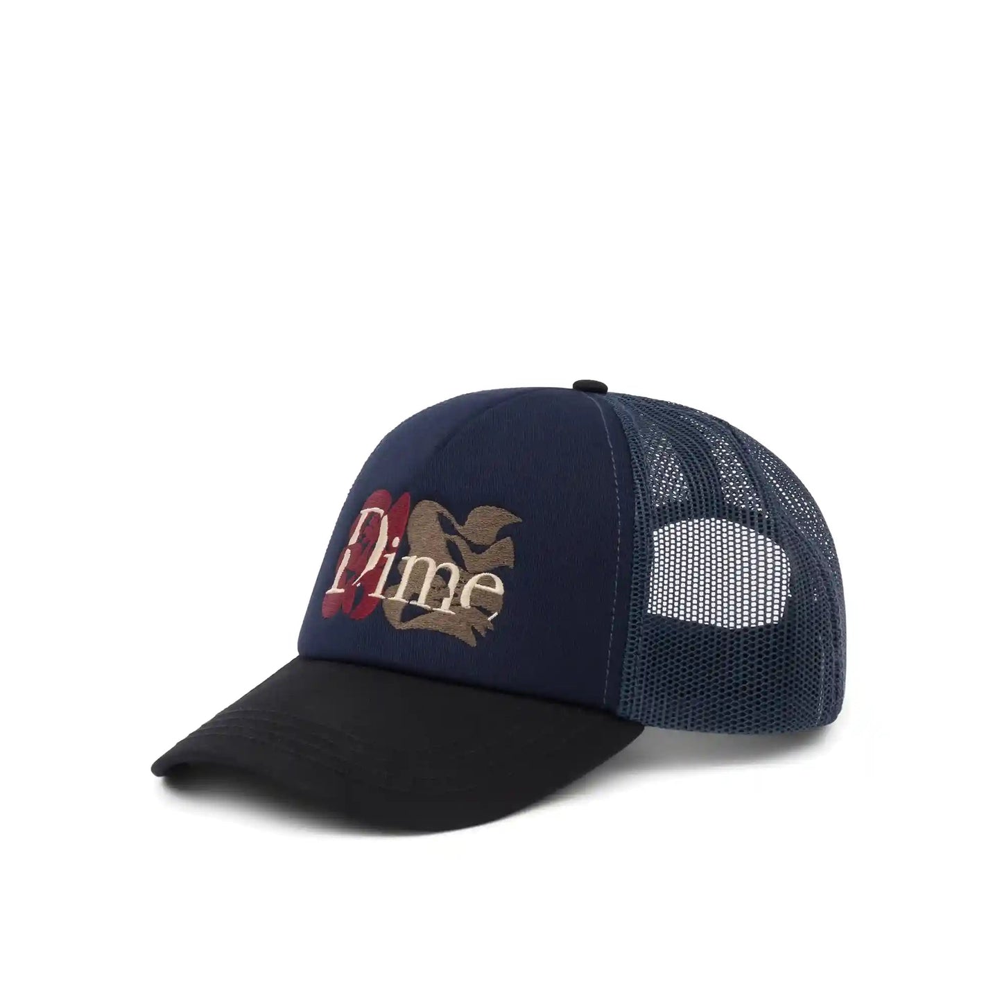 Dime Classic Duo Trucker Cap, navy - Tiki Room Skateboards - 1