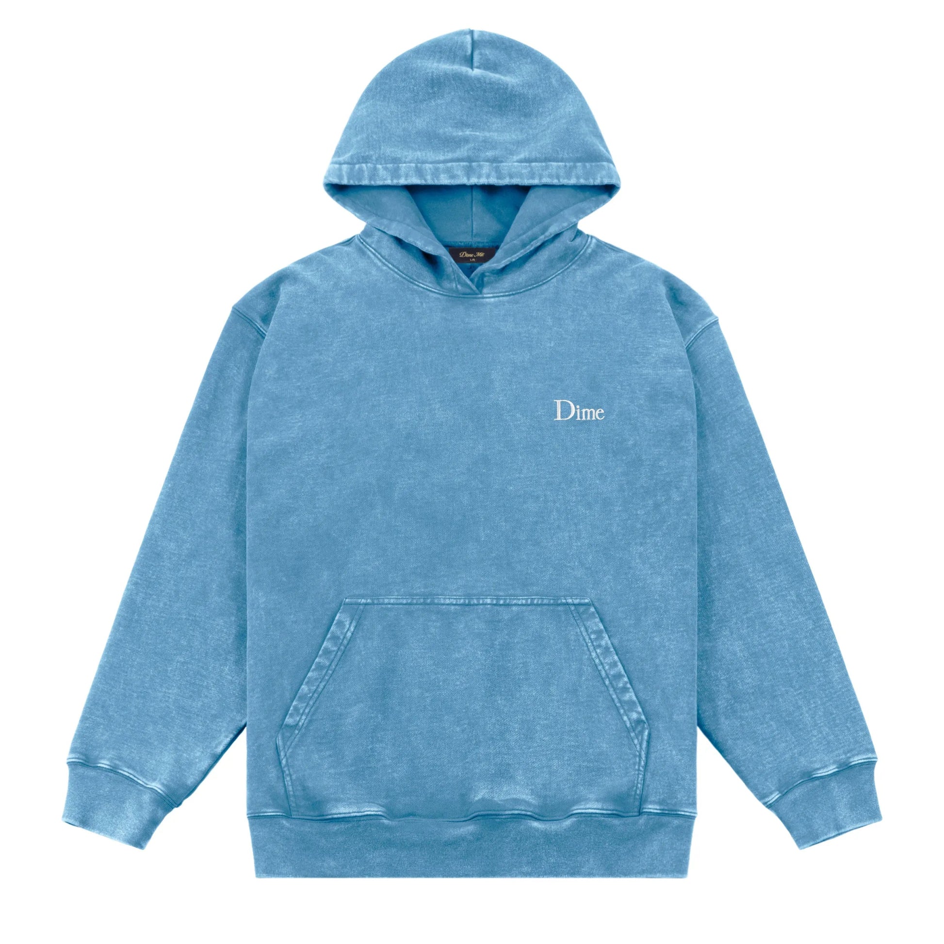 Dime Classic French Terry Hoodie, faded sky - Tiki Room Skateboards - 2