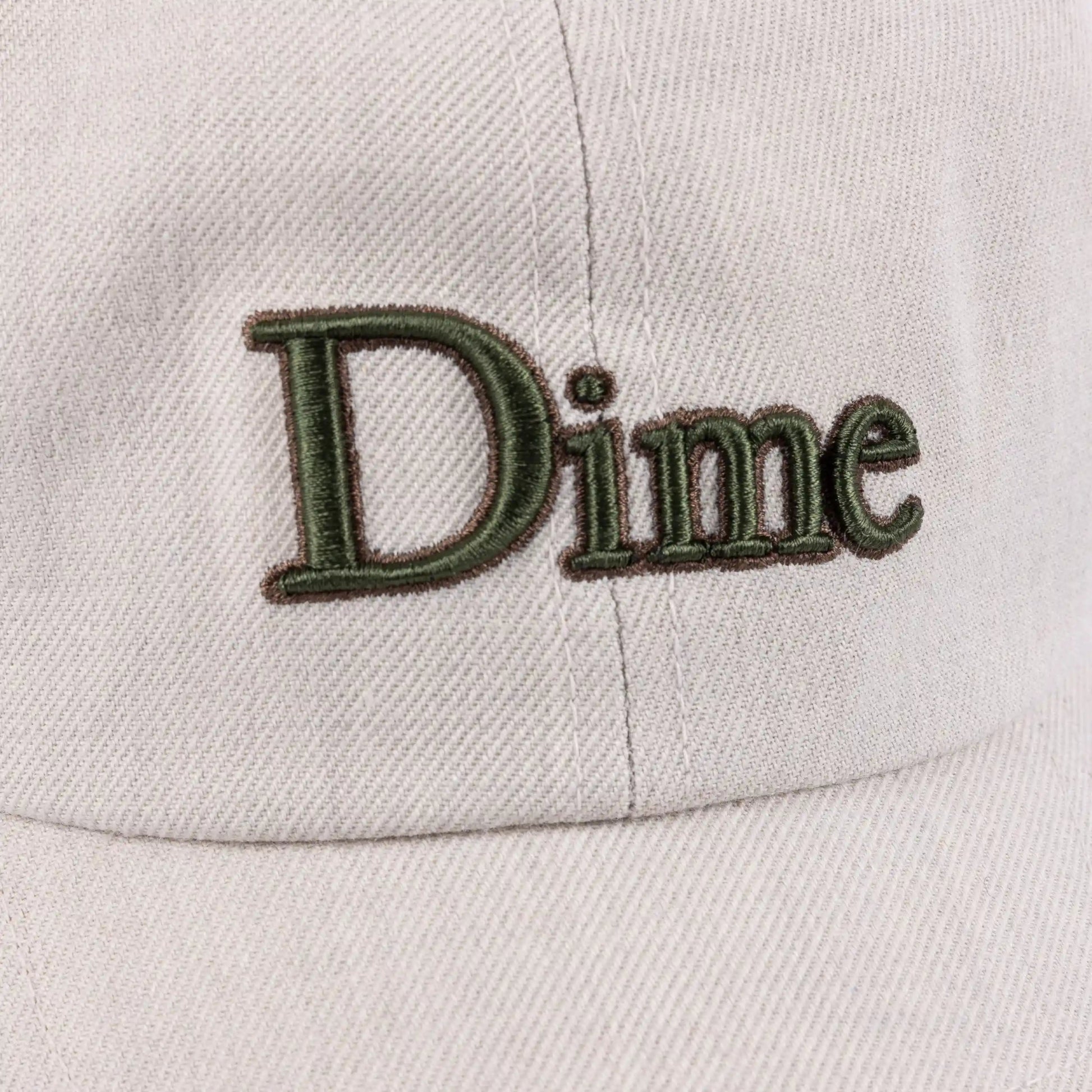 Dime Classic Low Pro Cap, gray - Tiki Room Skateboards - 3