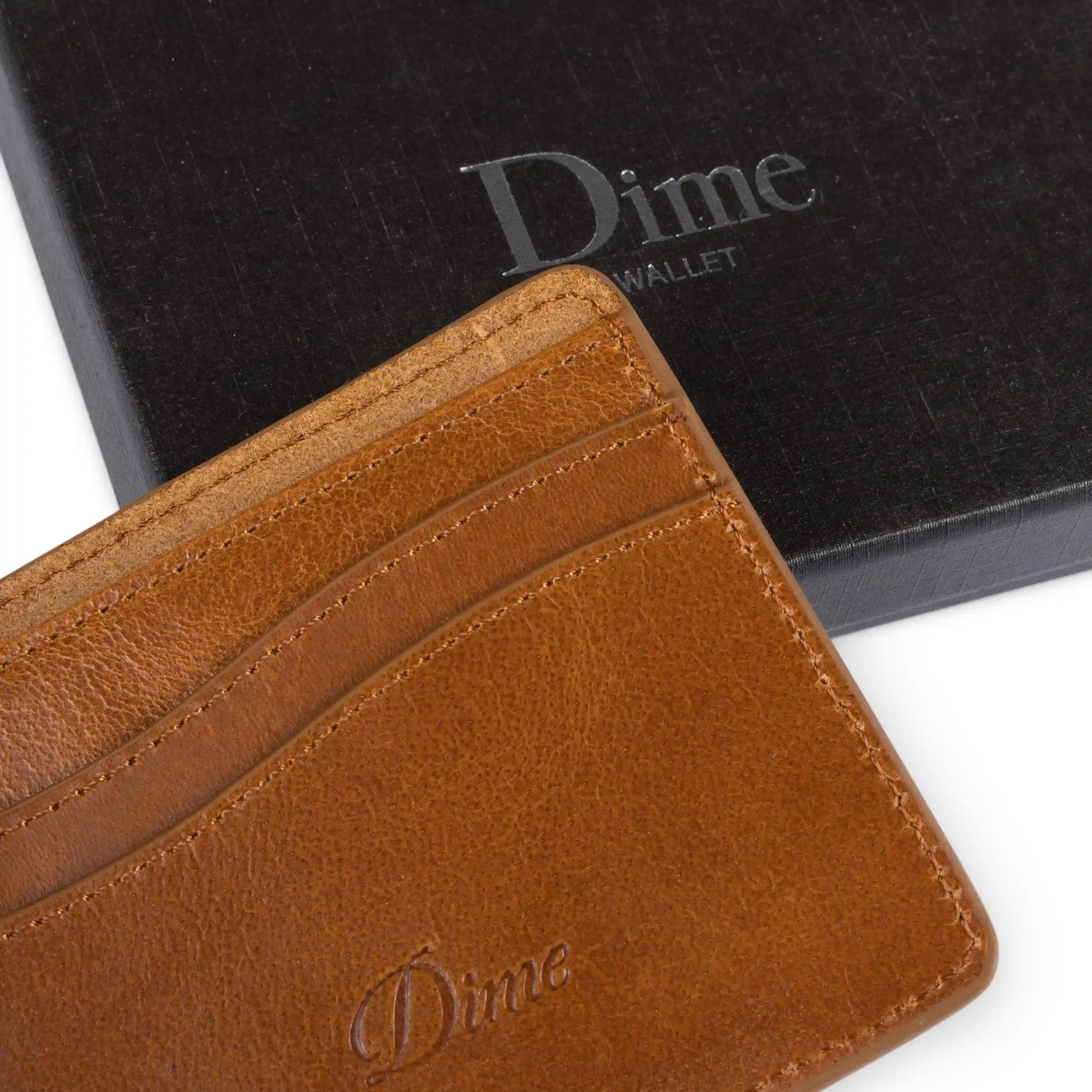 Dime Classic Quilted Wallet, butterscotch - Tiki Room Skateboards - 3