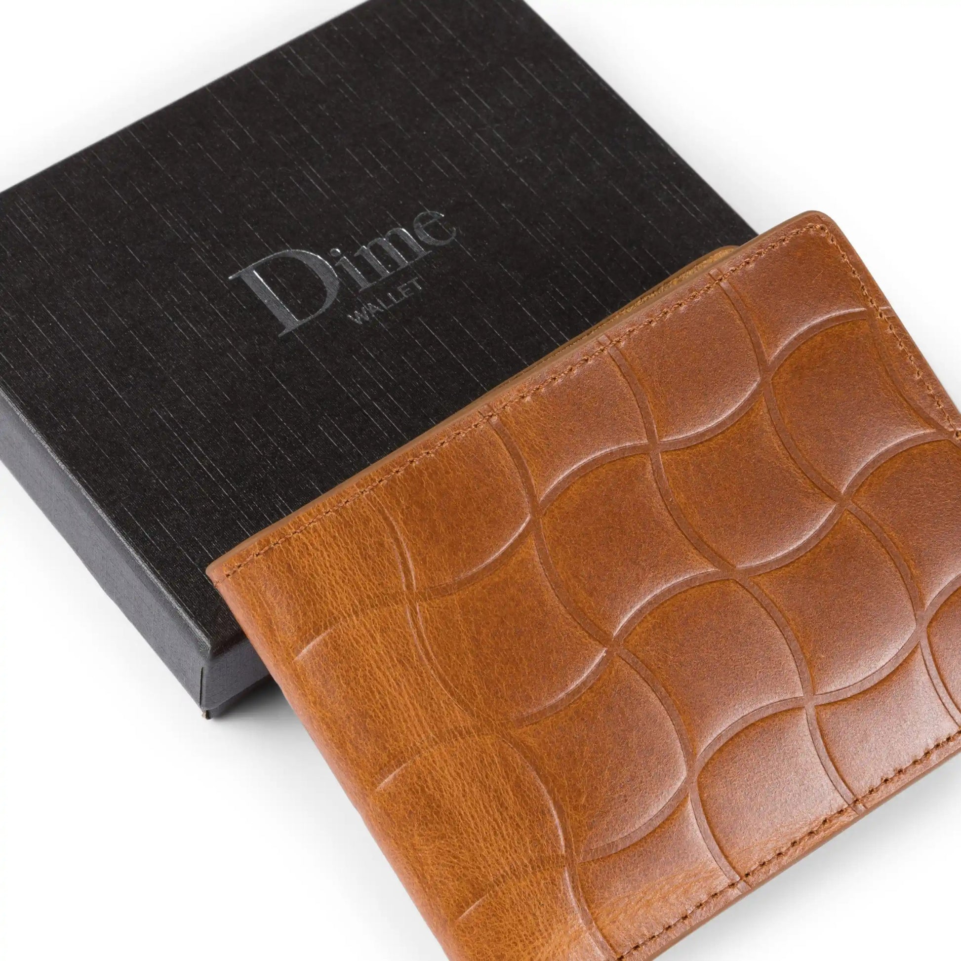 Dime Classic Quilted Wallet, butterscotch - Tiki Room Skateboards - 2