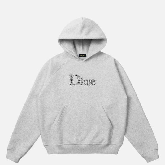 Dime Classic Sagan Heavyweight Hoodie, heather gray - Tiki Room Skateboards - 1
