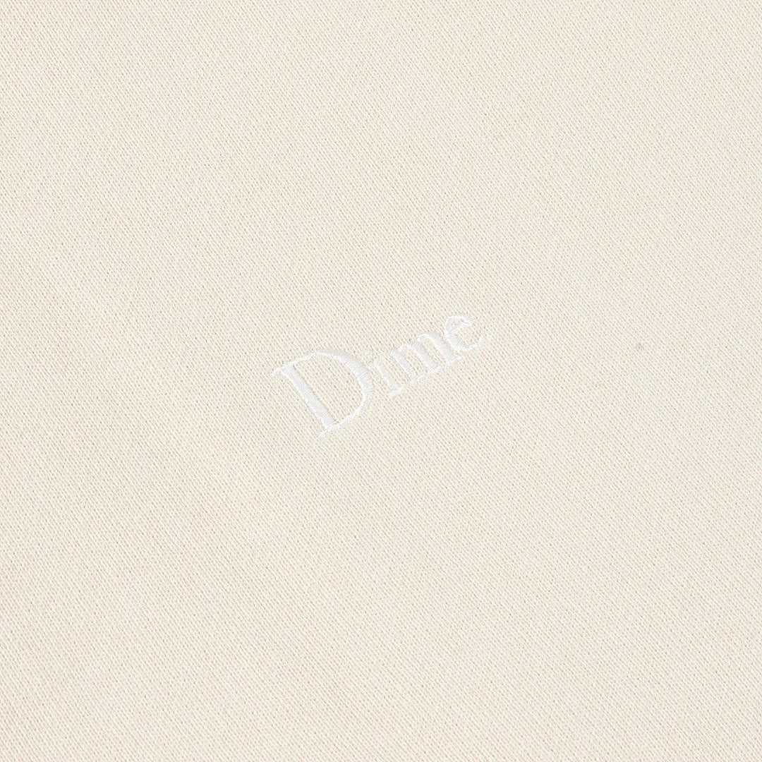 Dime Classic Small Logo Hoodie, fog - Tiki Room Skateboards - 3
