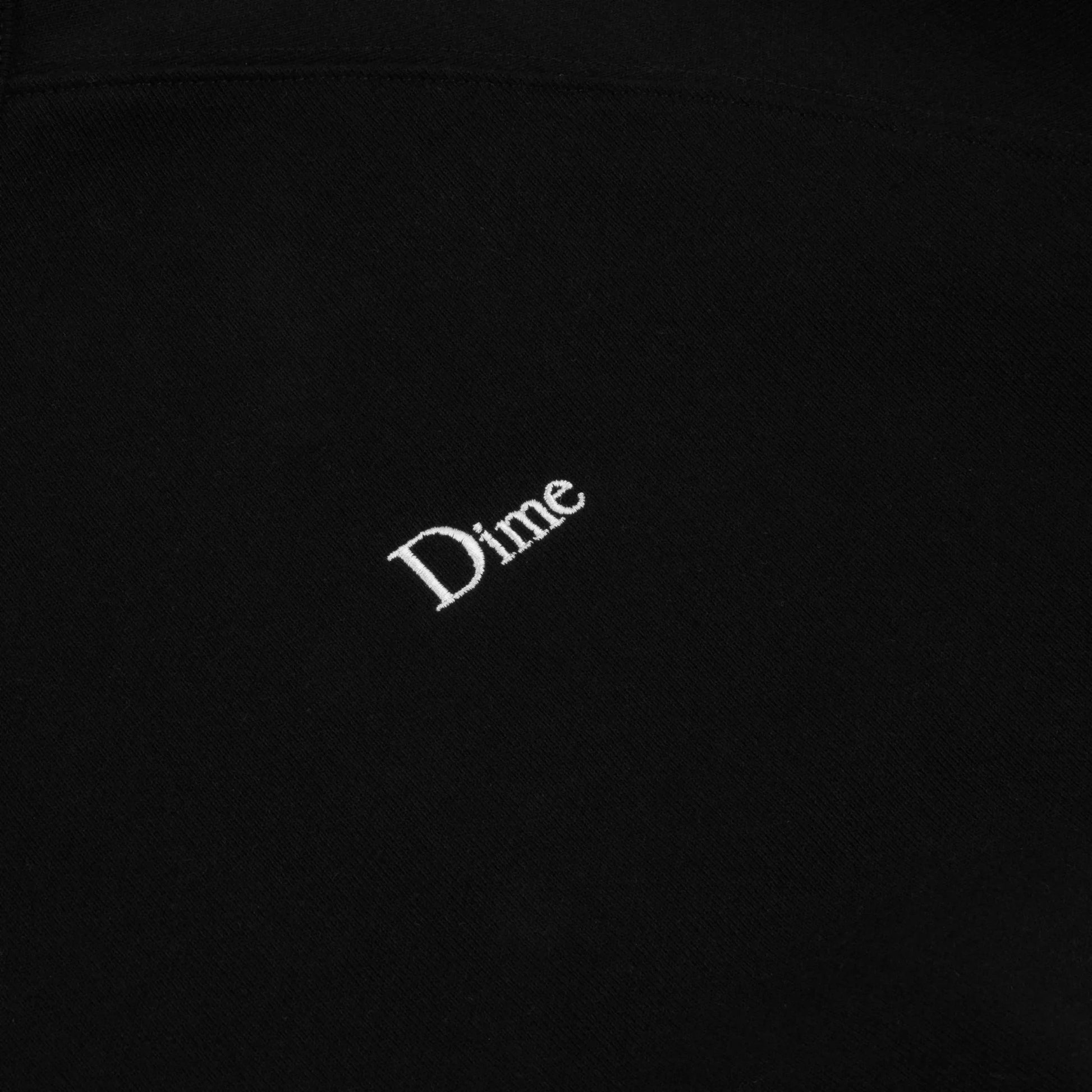 Dime Classic Small Logo Sweatpants, black - Tiki Room Skateboards - 2