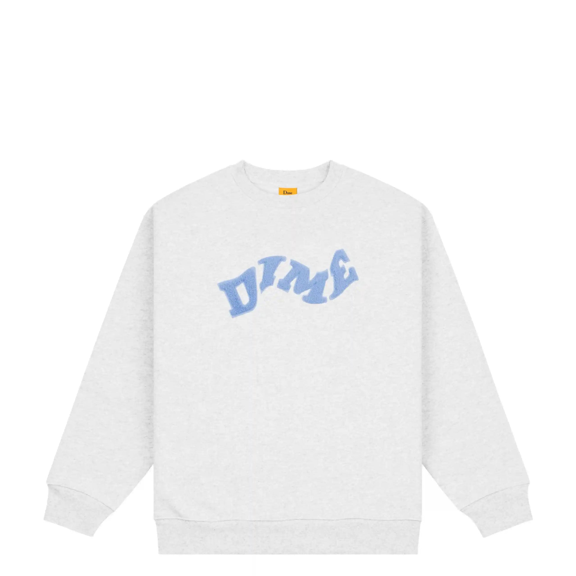 Dime College Crewneck, ash - Tiki Room Skateboards - 1