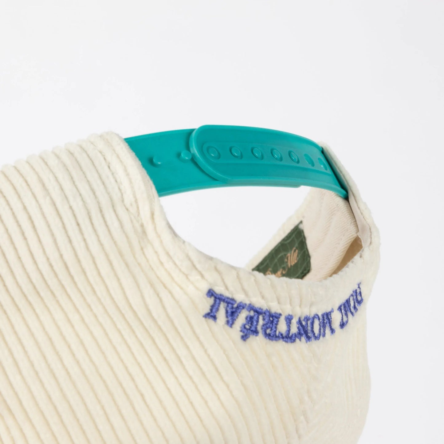 Dime Cord Full Fit Cap, cream - Tiki Room Skateboards - 4