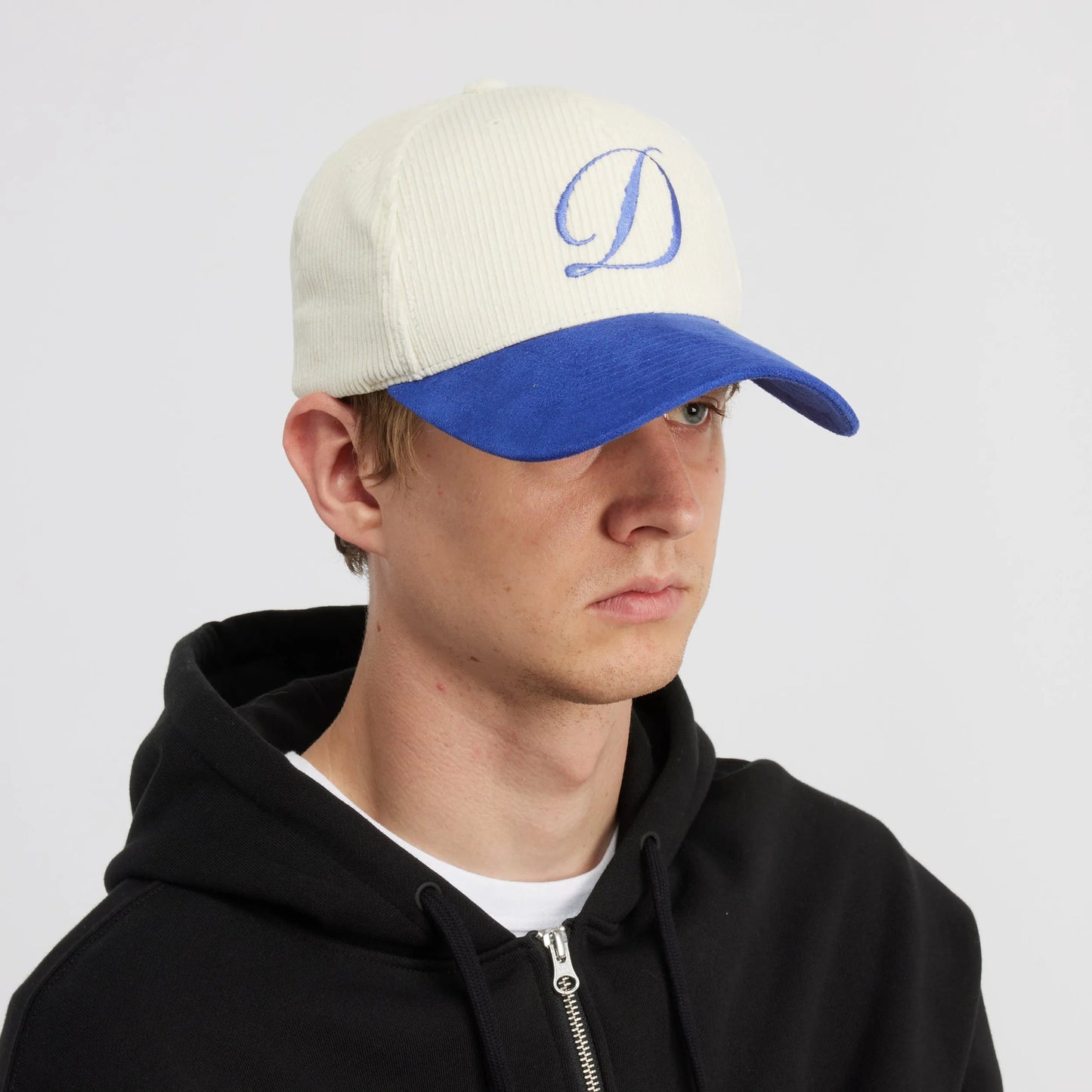 Dime Cord Full Fit Cap, cream - Tiki Room Skateboards - 2