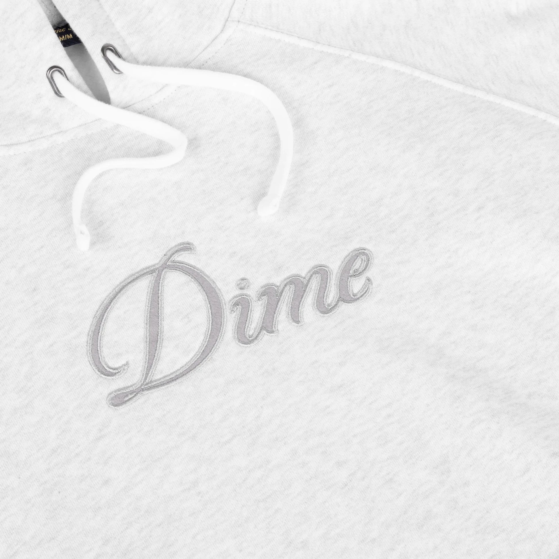 Dime Cursive Hoodie, ash - Tiki Room Skateboards - 2
