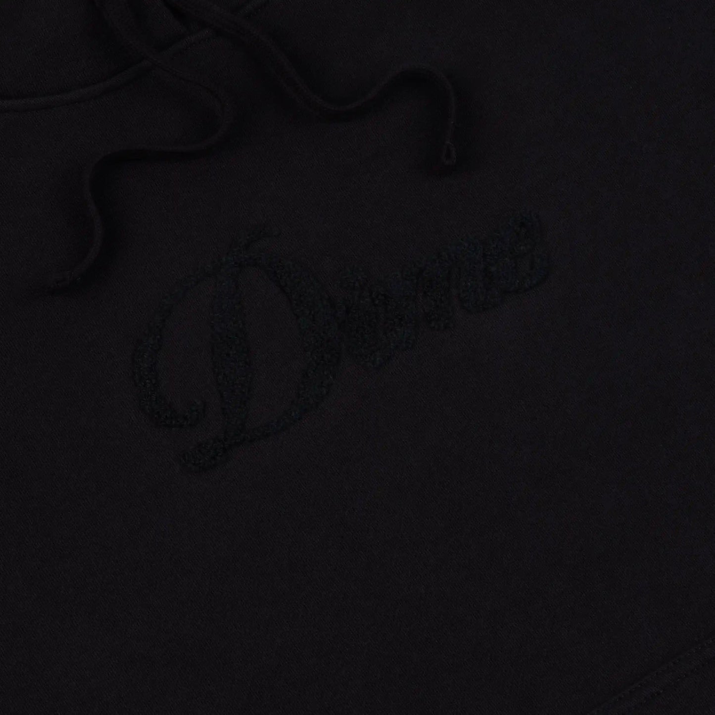 Dime Cursive Logo Hoodie, black - Tiki Room Skateboards - 2