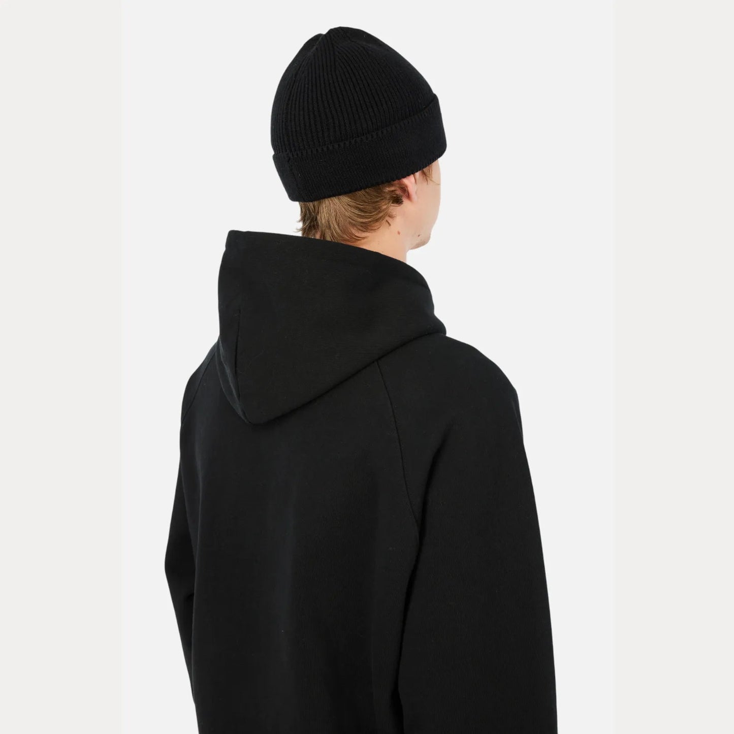 Dime Cursive Rib Beanie, black - Tiki Room Skateboards - 6