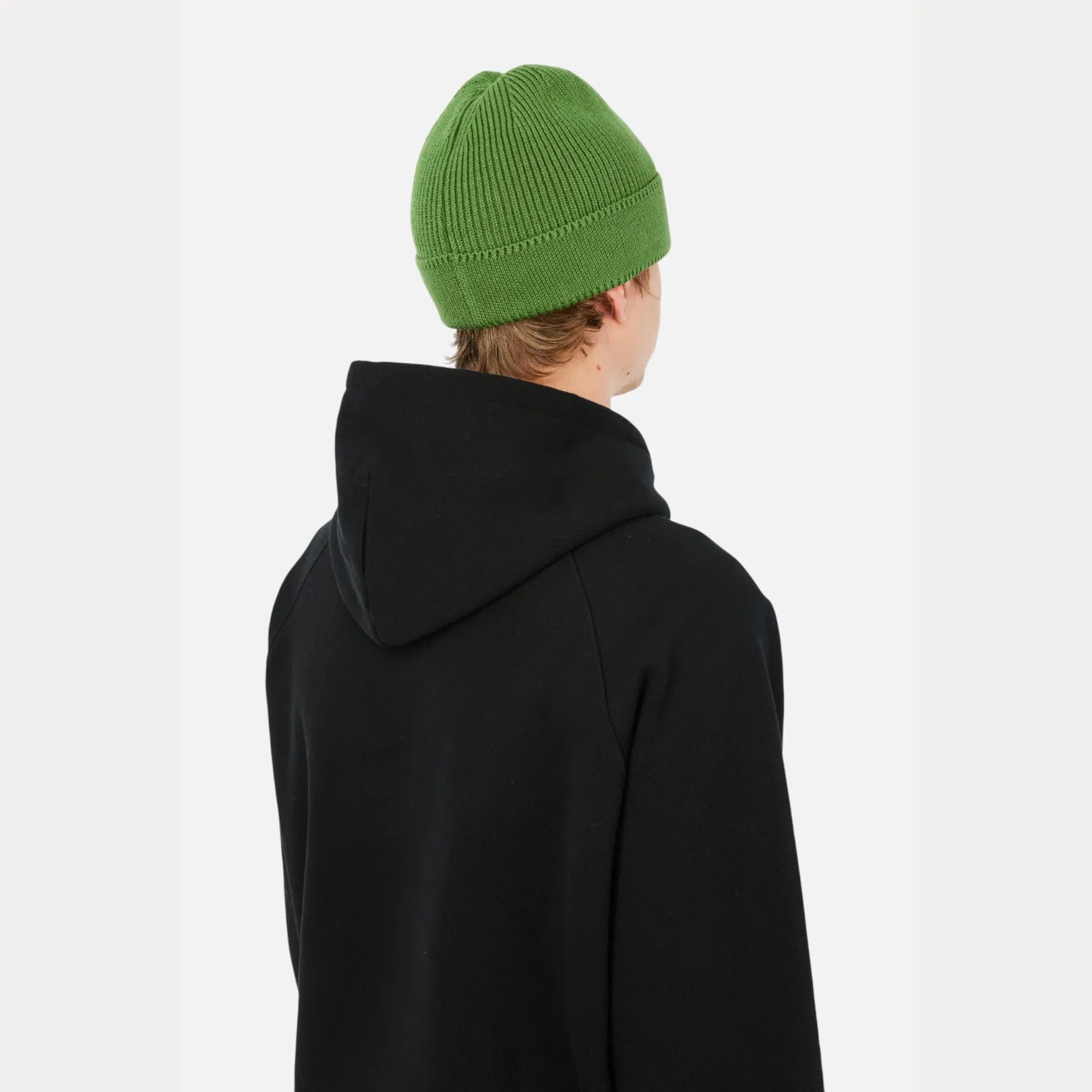 Dime Cursive Rib Beanie, khaki green - Tiki Room Skateboards - 6