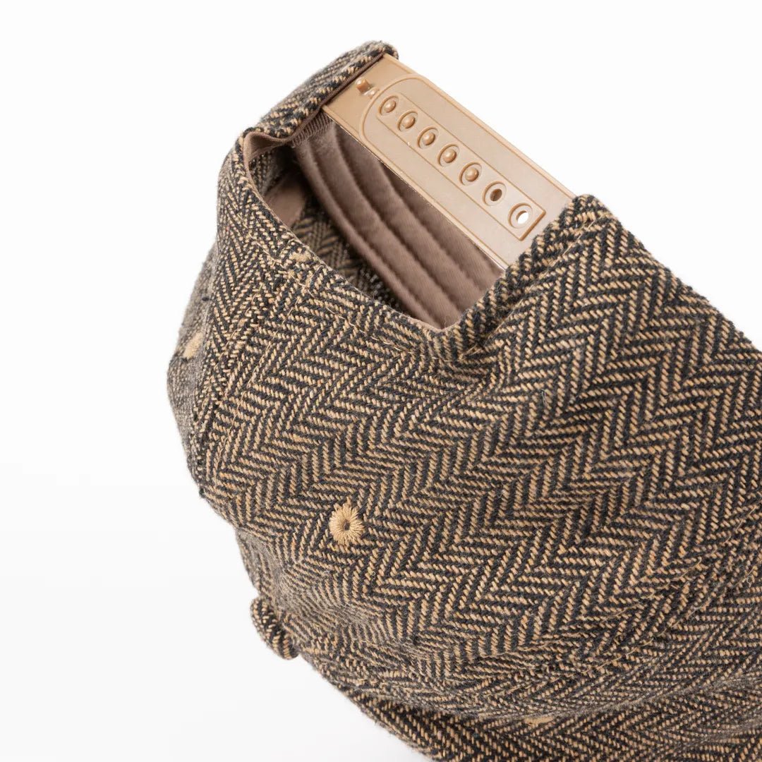 Dime D Full Fit Cap, herringbone oak - Tiki Room Skateboards - 4