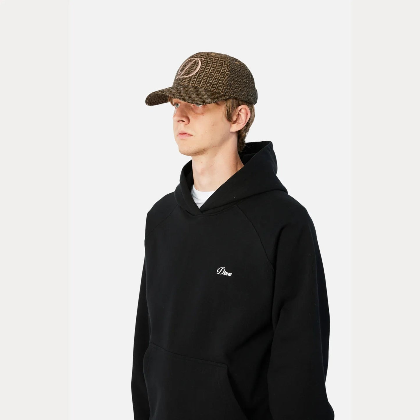 Dime D Full Fit Cap, herringbone oak - Tiki Room Skateboards - 2