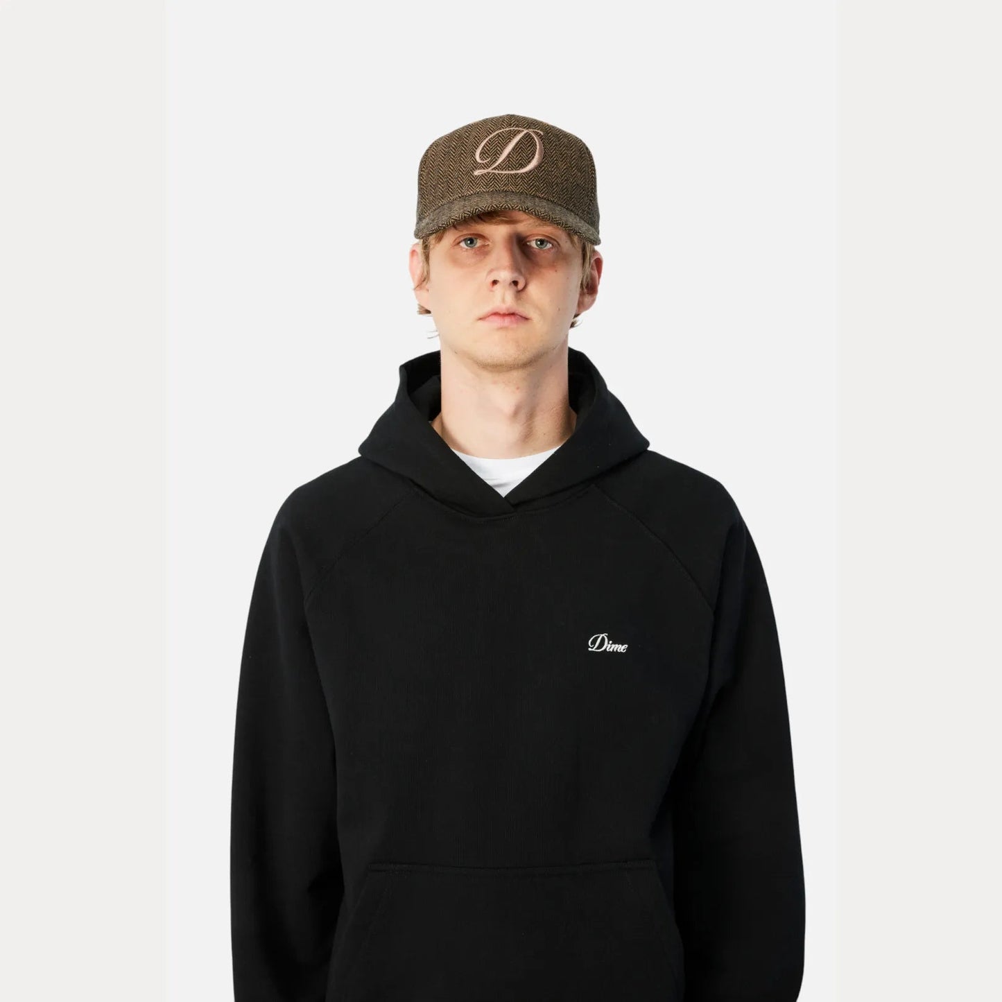 Dime D Full Fit Cap, herringbone oak - Tiki Room Skateboards - 6