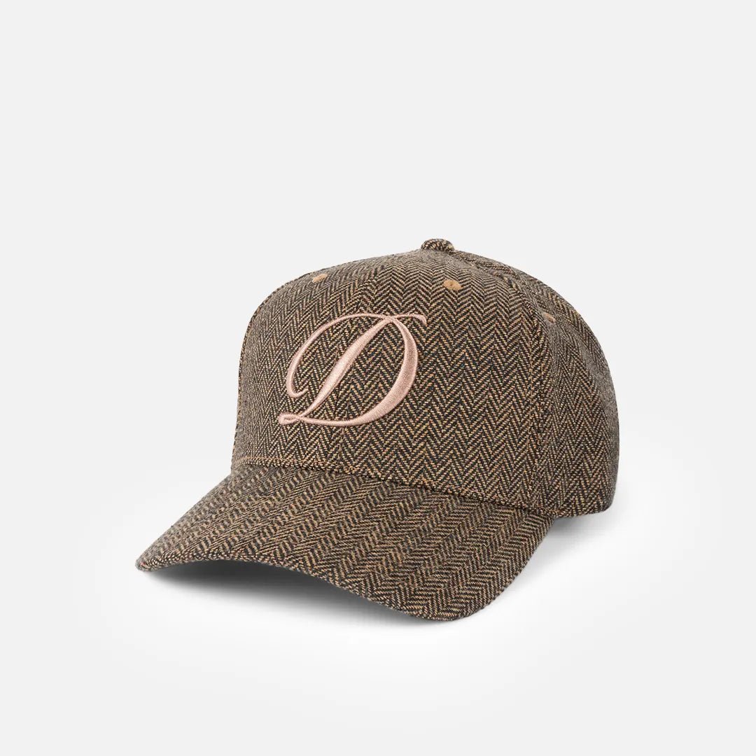 Dime D Full Fit Cap, herringbone oak - Tiki Room Skateboards - 1