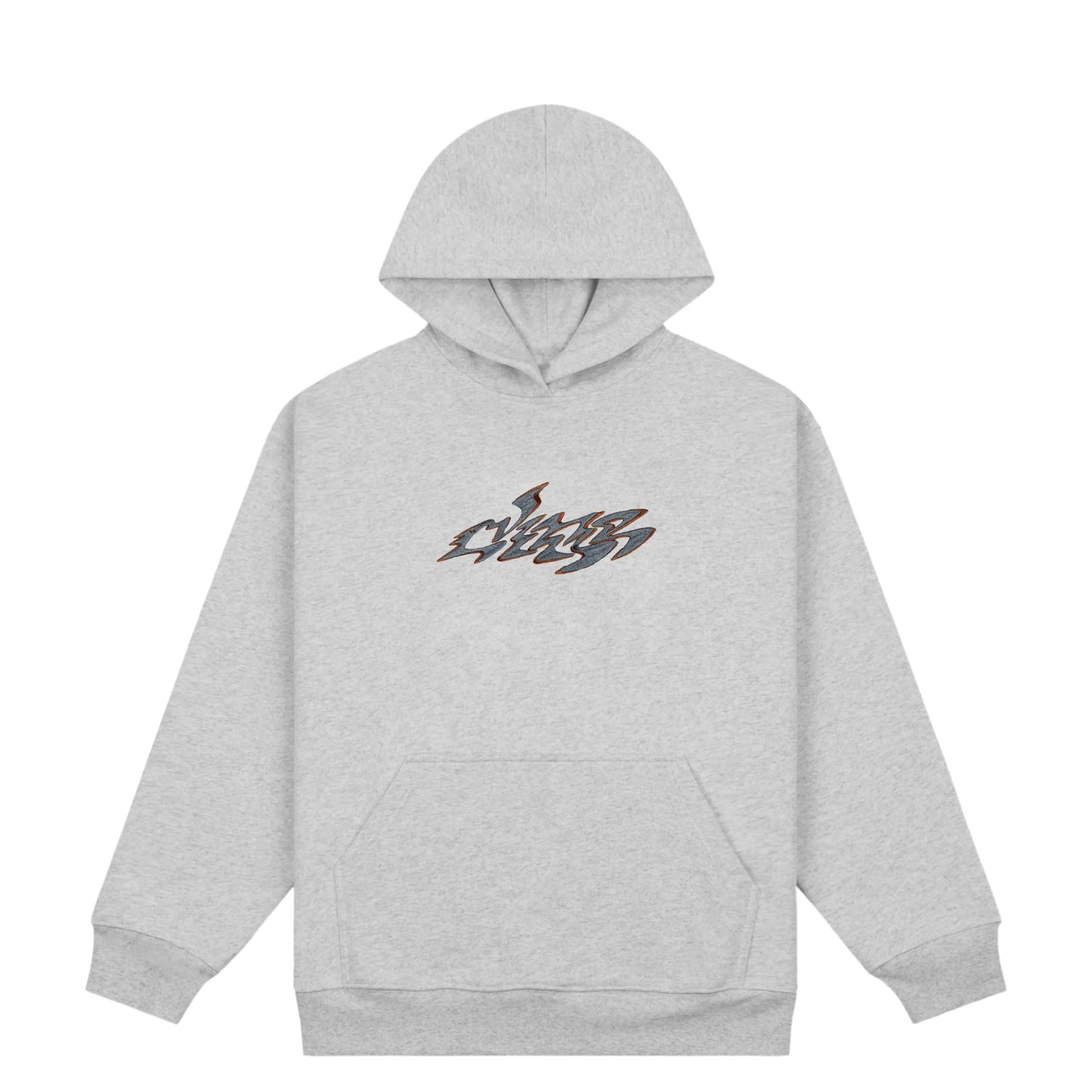 Dime Disco Hoodie, heather gray - Tiki Room Skateboards - 1