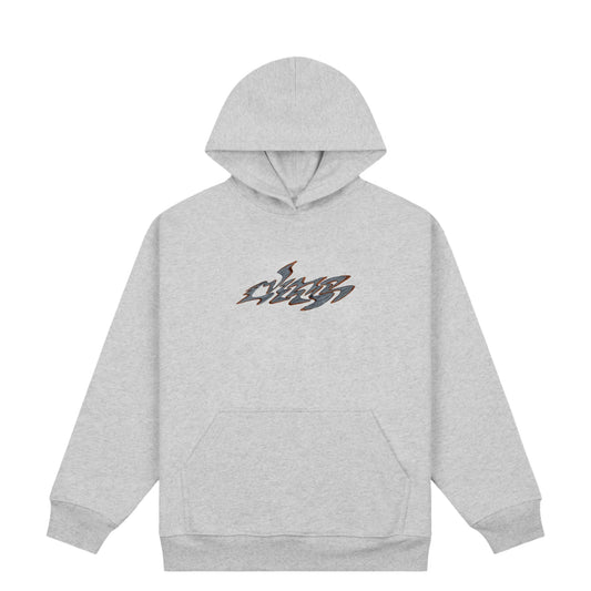 Dime Disco Hoodie, heather gray - Tiki Room Skateboards - 1