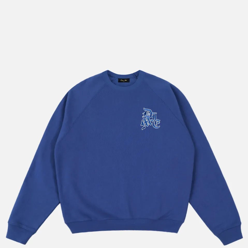 Dime Dolph Crewneck, deep marine - Tiki Room Skateboards - 1