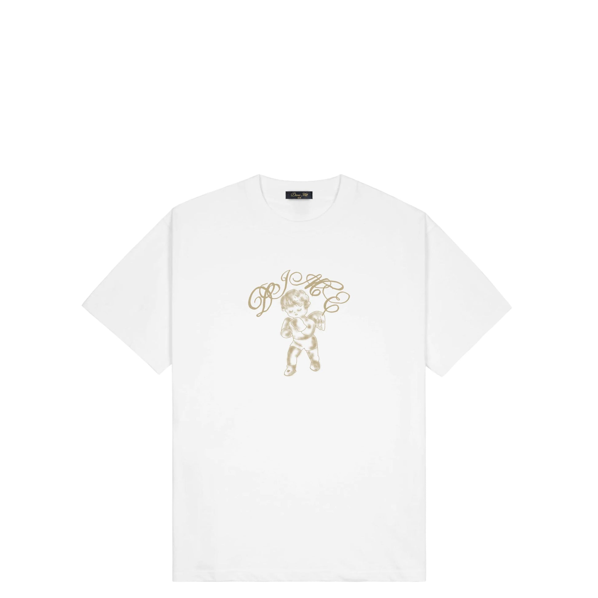 Dime Fighter T-Shirt, white - Tiki Room Skateboards - 1